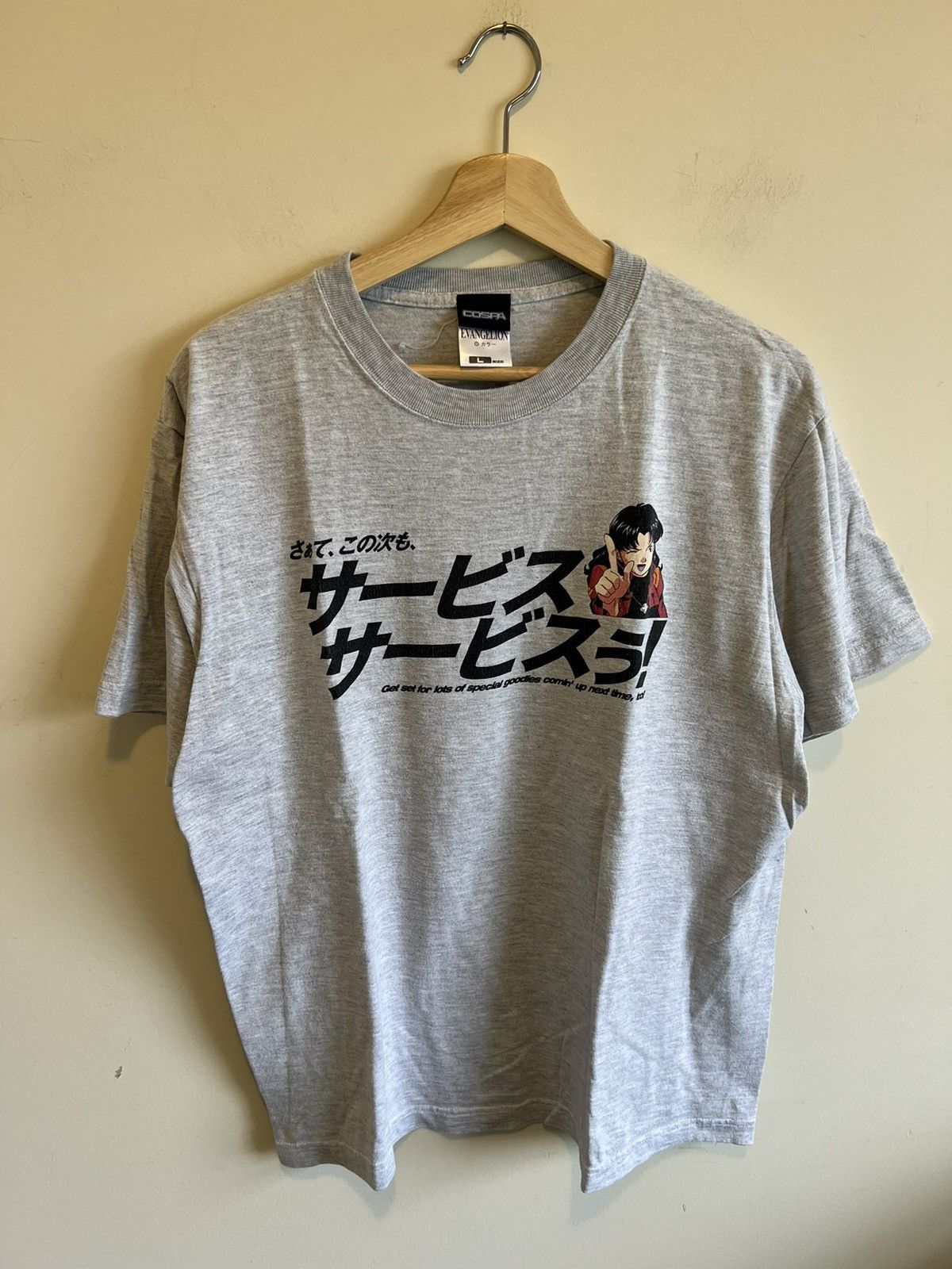 Anime × Vintage Vintage Misato Evangelion ANIME MOVIE COSPA Asuka 90s Size US L / EU 52-54 / 3 - 2 Thumbnail