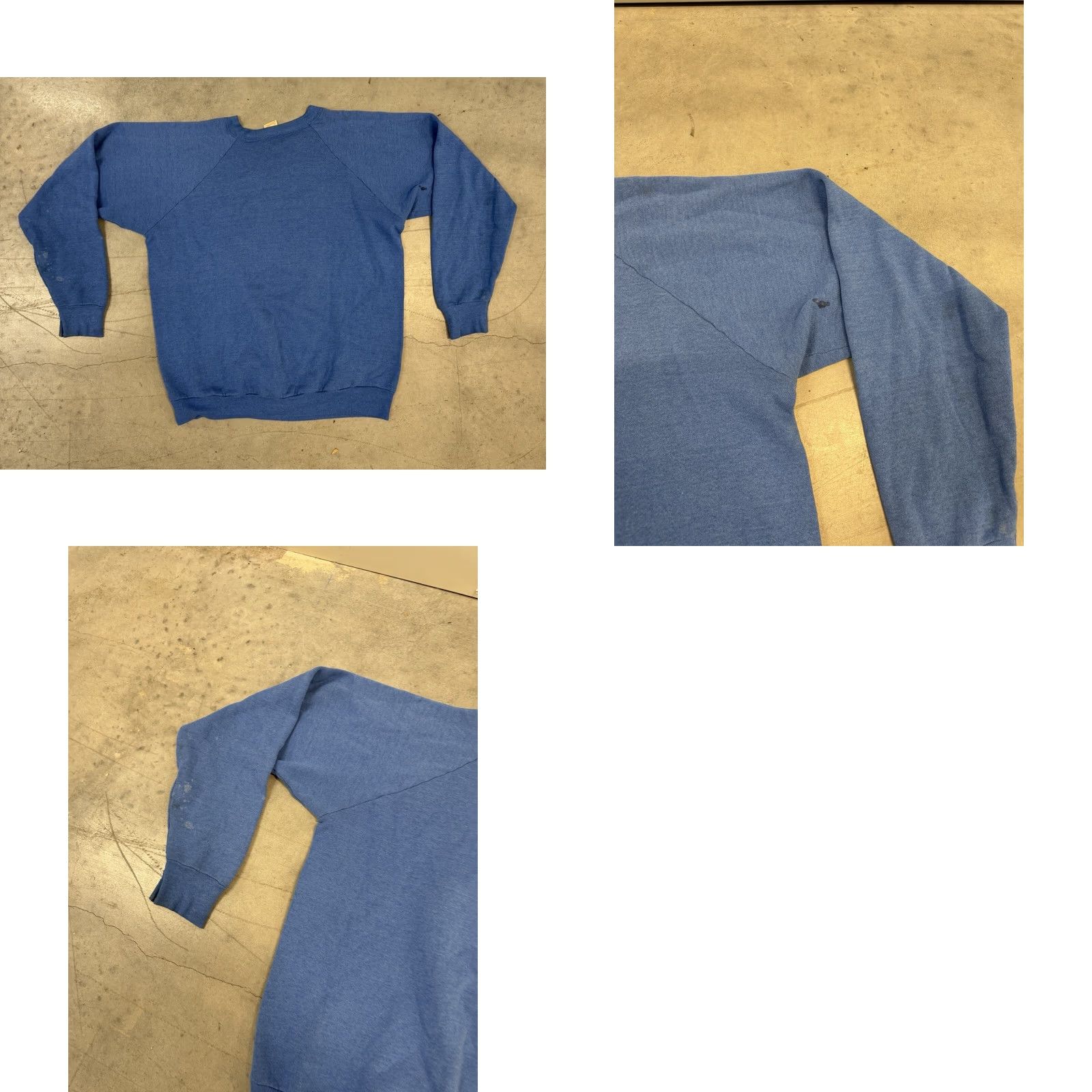 Fruit Of The Loom VINTAGE 80s Grange Farming NY Patrons of Husbandry Blue Sweatshirt XL Unisex Adults Pullover Crewneck Size US XL / EU 56 / 4 - 8 Thumbnail