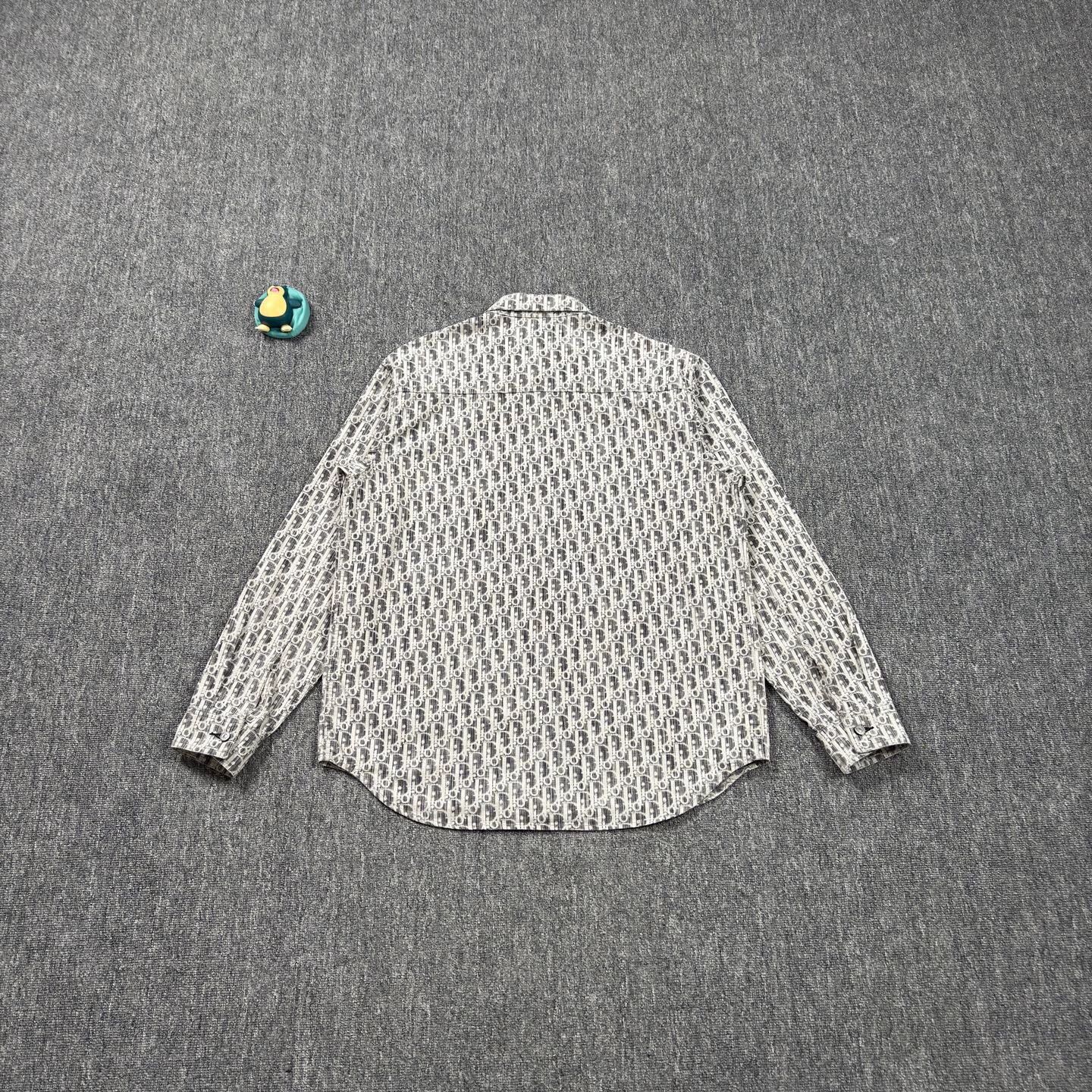 Dior Dior Oblique Gray Shirt Jacket 41 Size US M / EU 48-50 / 2 - 2 Thumbnail