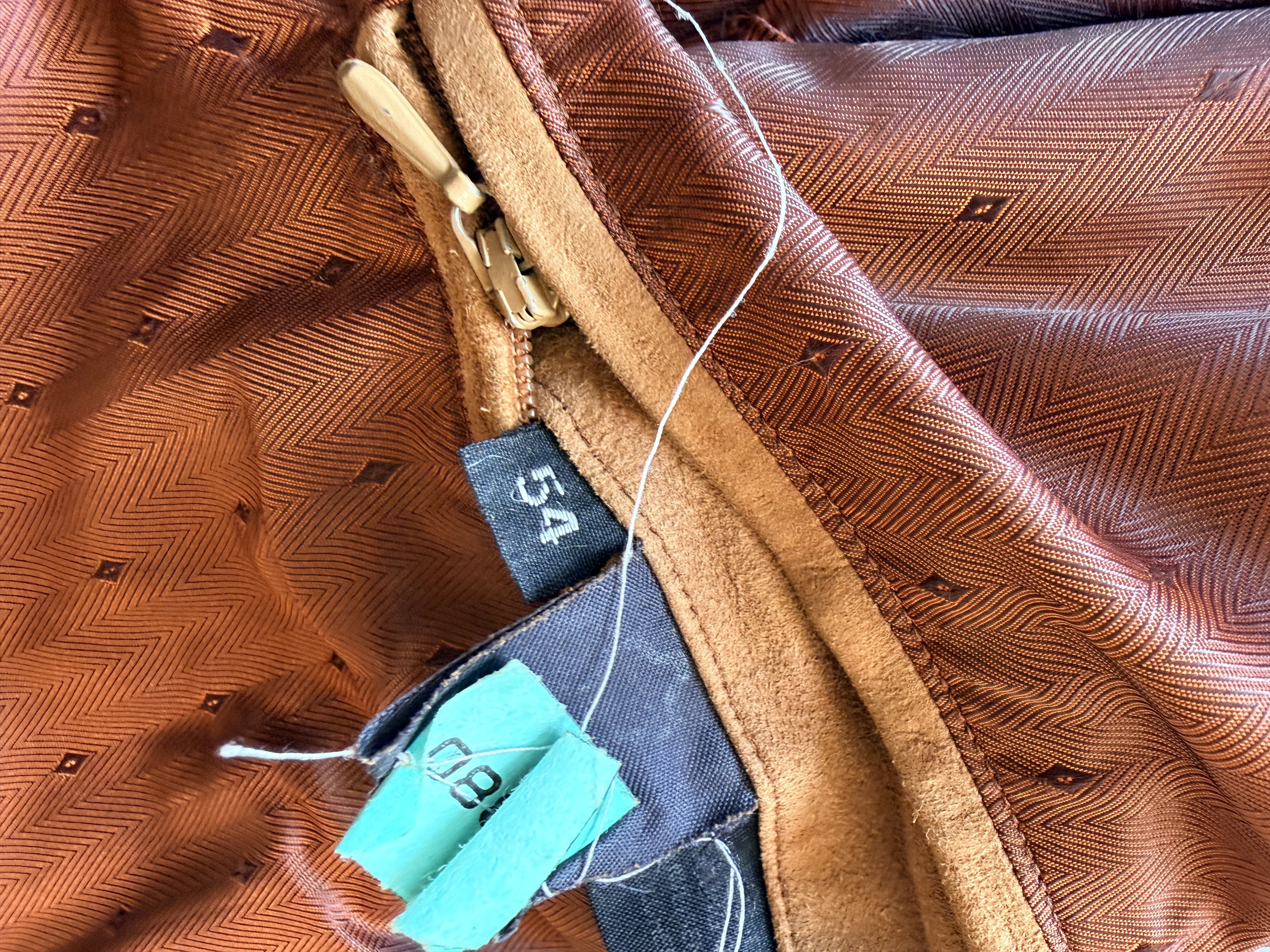McGregor Vintage 70s suede leather bomber jacket Size US XXL / EU 58 / 5 - 6 Thumbnail