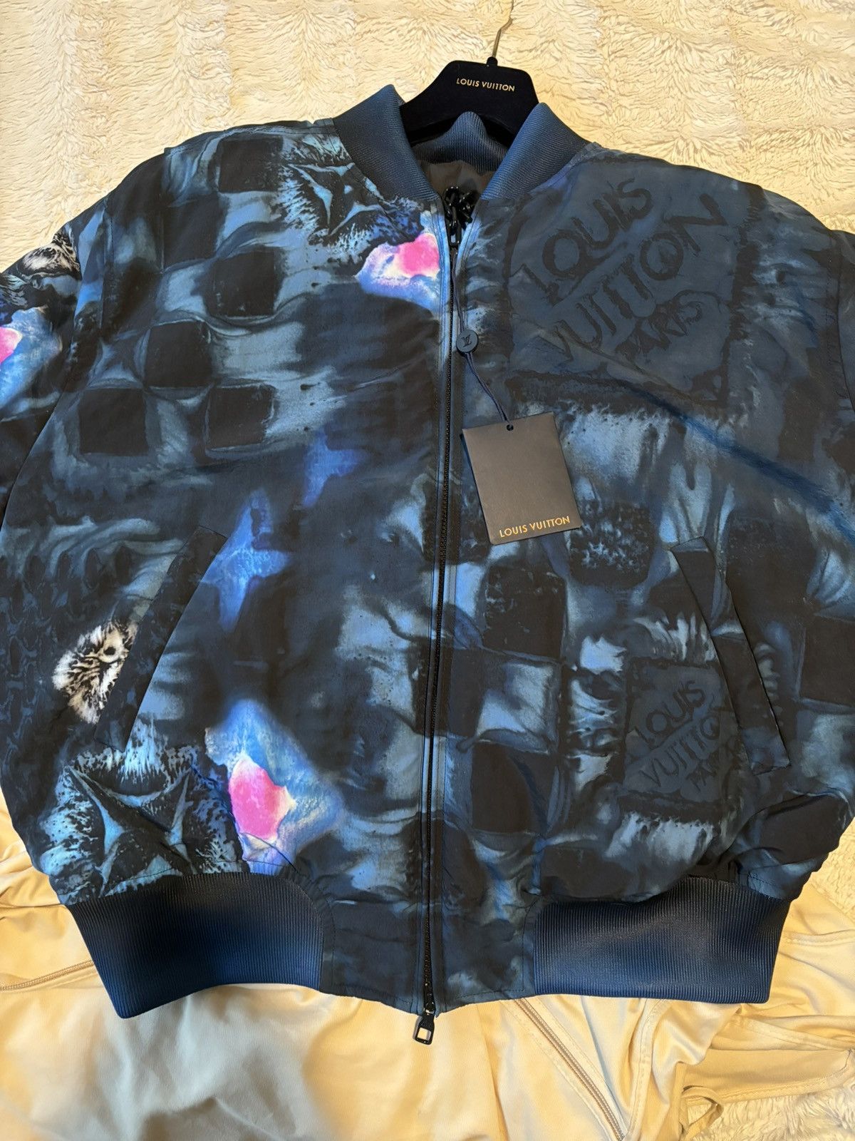 Louis Vuitton Louis Vuitton, Virgil Abloh - Salt Print Bomber 2021 Size US L / EU 52-54 / 3 - 2 Thumbnail
