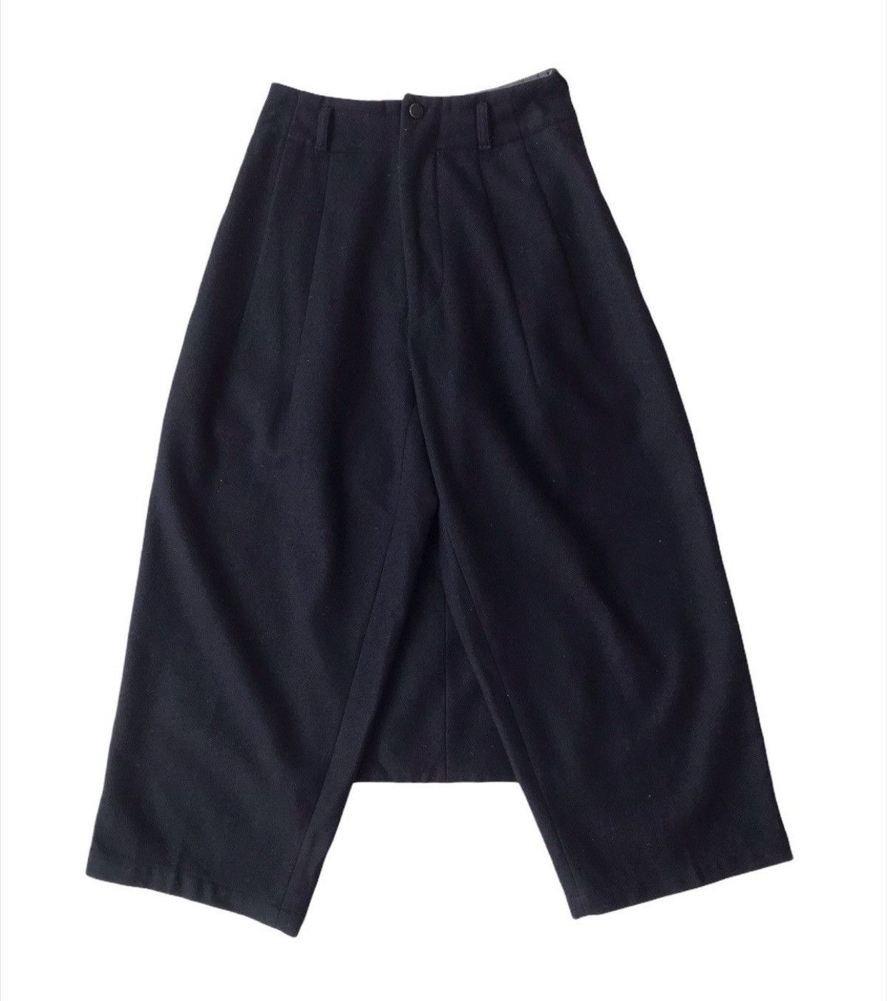 Yohji Yamamoto 💥Avant-Garde Yohji Yamamoto Signature Wool Pant Size 24" / US 00 / IT 34 - 4 Thumbnail