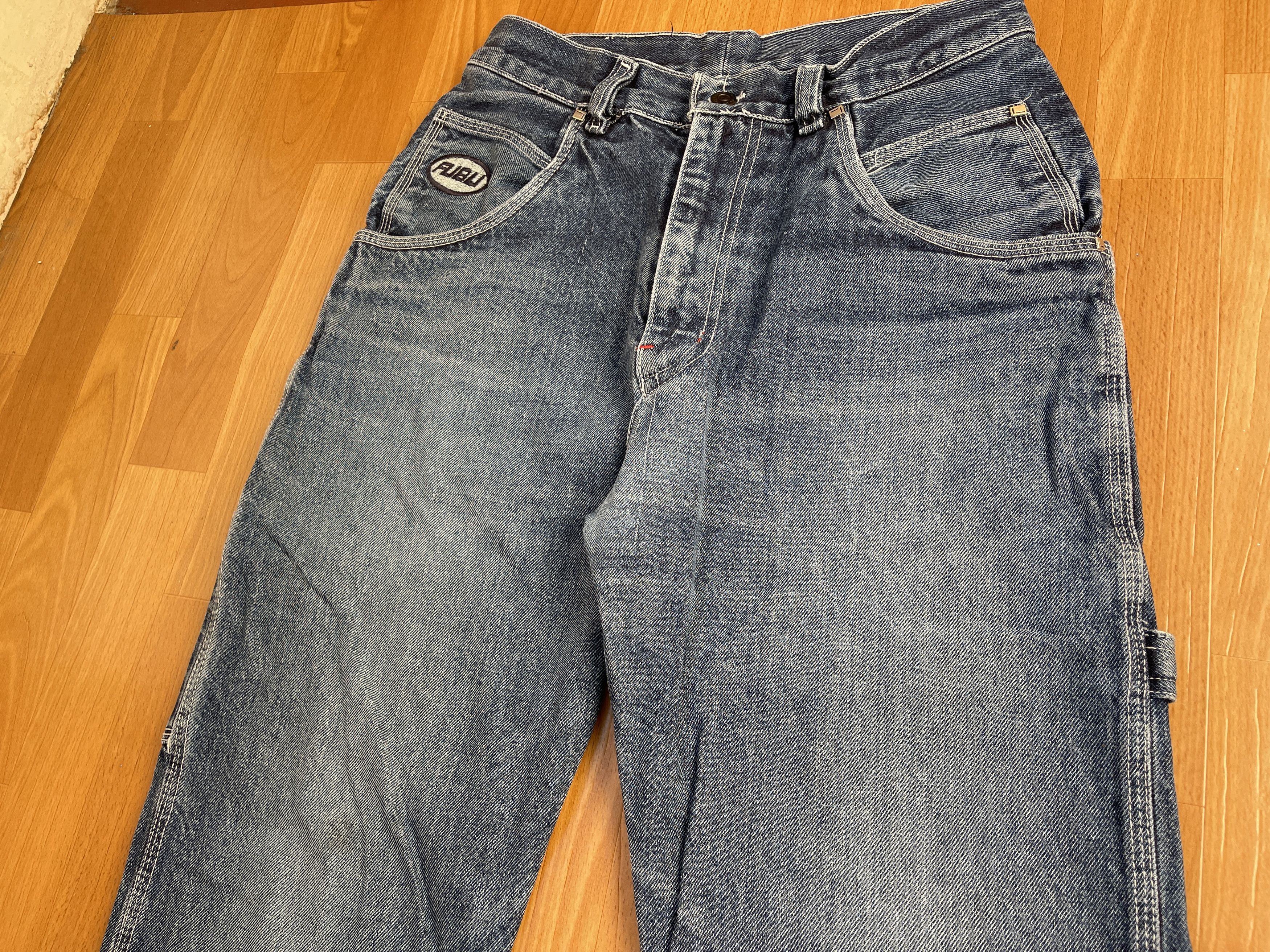 Fubu FUBU jeans, vintage baggy jeans, 90s hip hop skater Y2K 30 Size US 30 / EU 46 - 10 Thumbnail