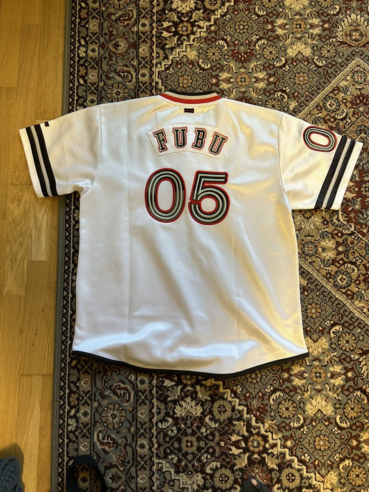 Fubu White Fubu 05 Limited Edition Jersey Size US M / EU 48-50 / 2 - 1 Thumbnail