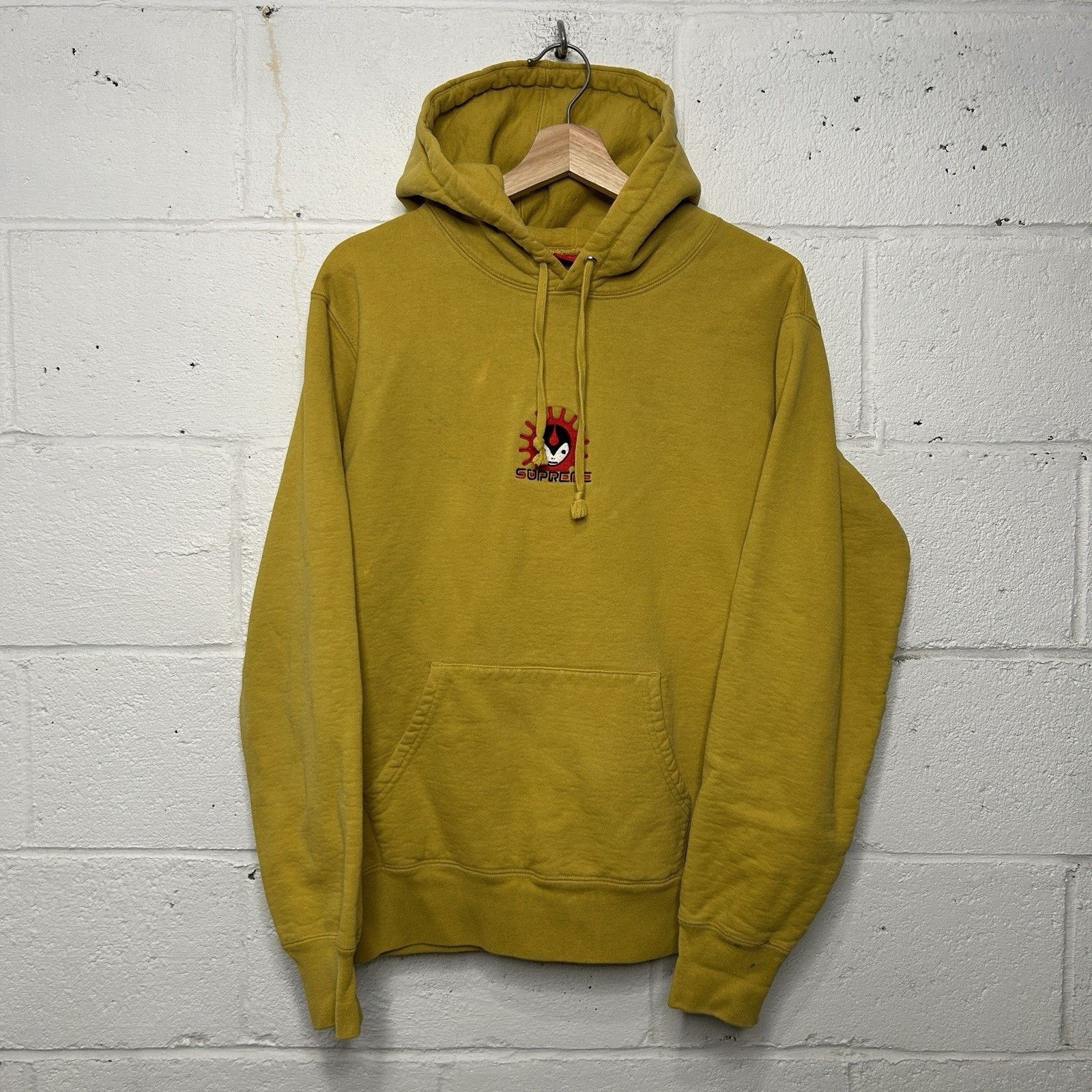 Supreme Supreme Vampire Hooded Sweatshirt “Yellow” F/W18 Mike Hill Size US M / EU 48-50 / 2 - 1 Thumbnail