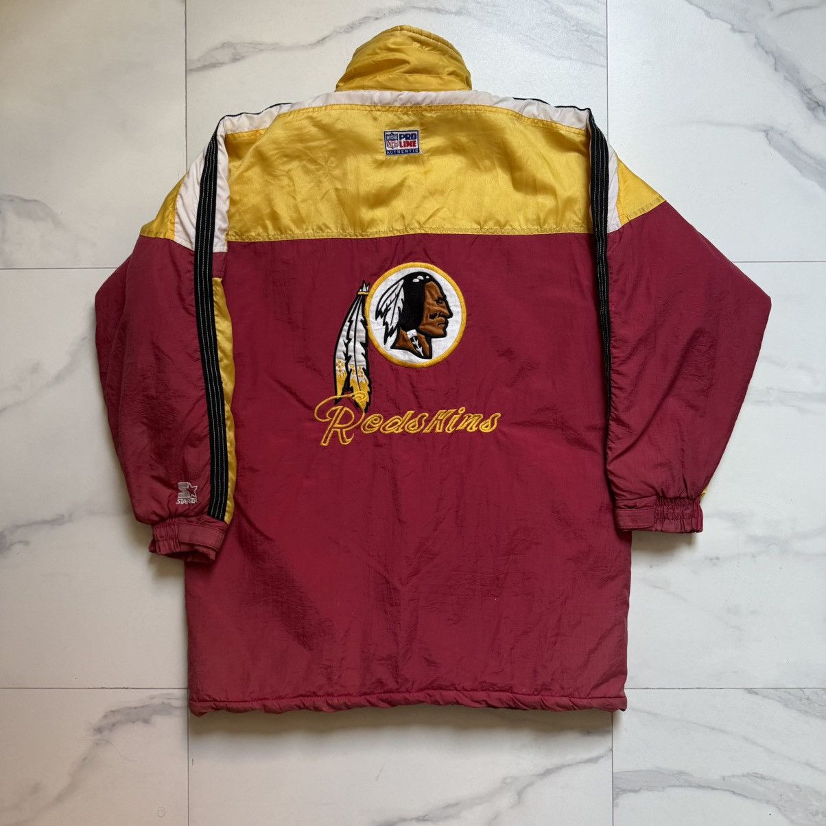 Starter Vintage 90s Pro Line NFL Redskins Parka Size US M / EU 48-50 / 2 - 3 Thumbnail