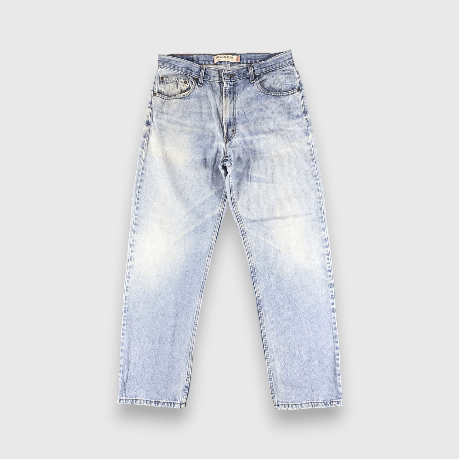 Levi's Vintage Blue Wash Levis 550 Jeans-J2497 Size US 34 / EU 50 - 1 Thumbnail