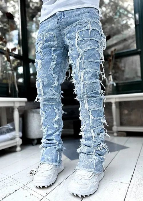 Japanese Brand Hitomi x Ishii #25 Streetwise Stretch Pants Jeans Size US 38 / EU 54 - 7 Thumbnail