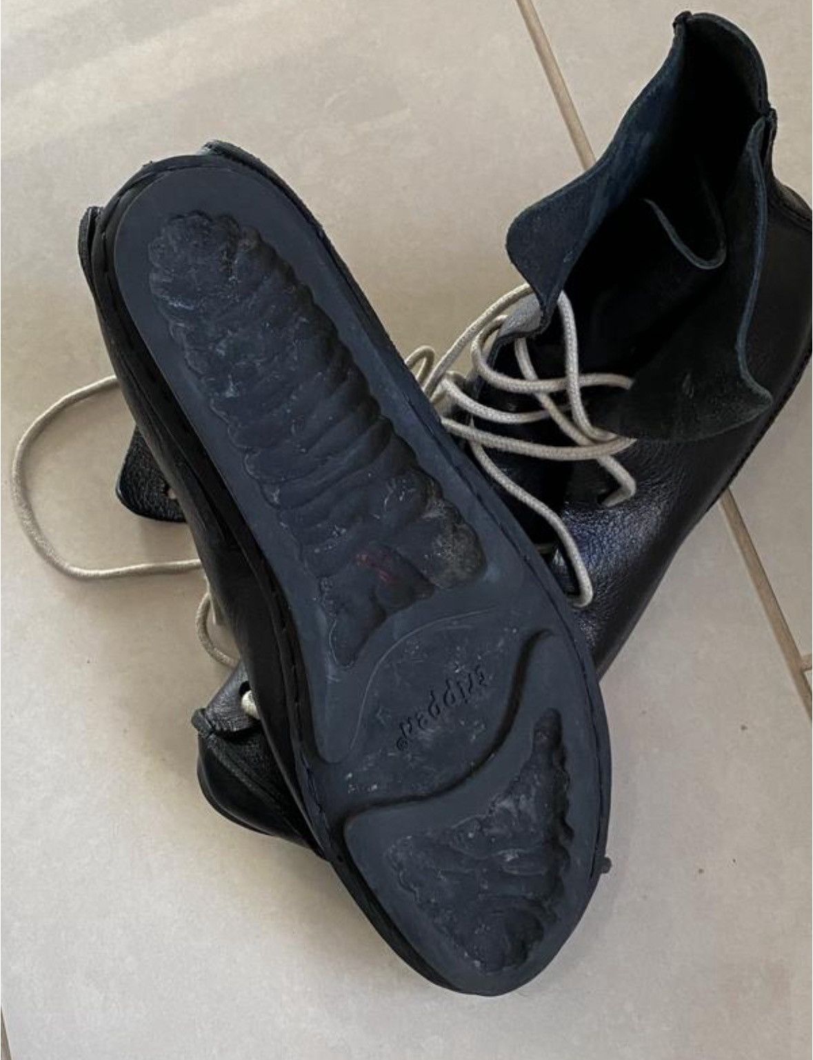 Trippen Vintage leather high rick owens style trippen boots leather Size US 8 / EU 41 - 5 Thumbnail