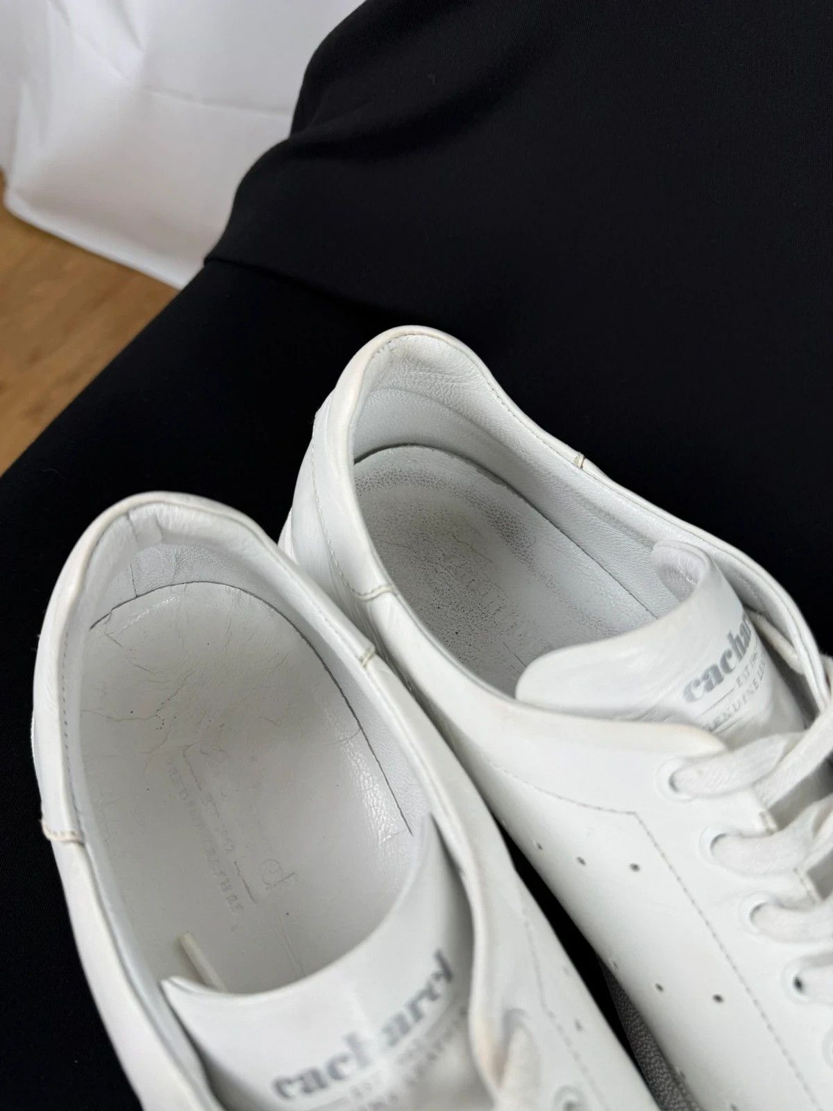 Other Cacharel White Leather Trainers size 44 Size US 11 / EU 44 - 9 Thumbnail