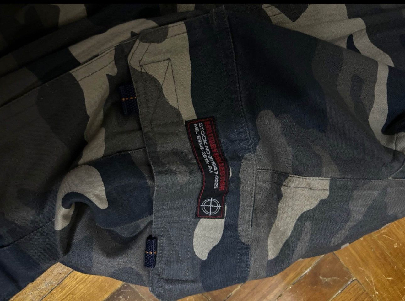 Vintage Military Cargo Pants With Belt (Size 28) Size US 28 / EU 44 - 6 Thumbnail