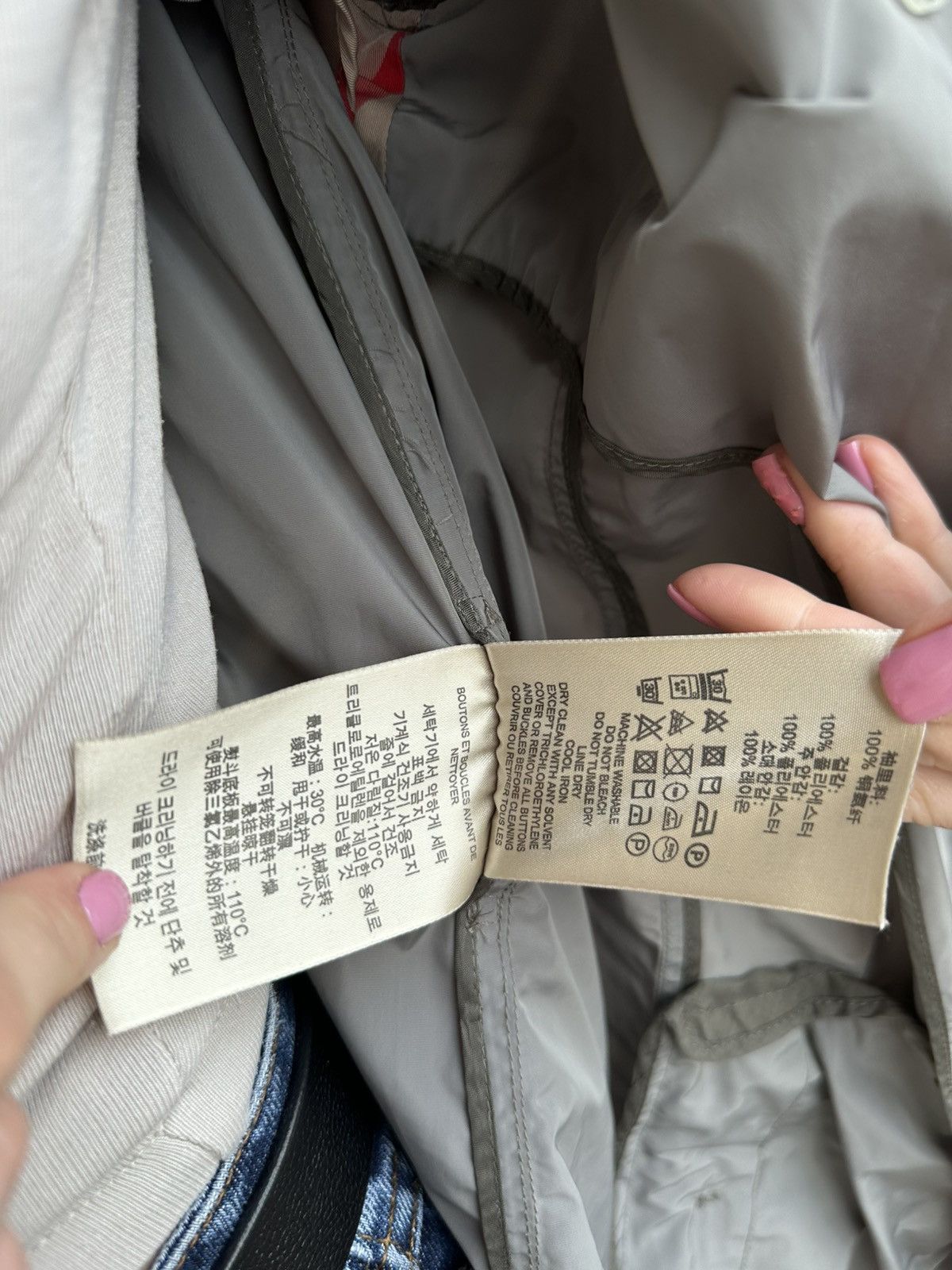 Burberry Burberry Brit Trench Coat Size XS / US 0-2 / IT 36-38 - 12 Thumbnail