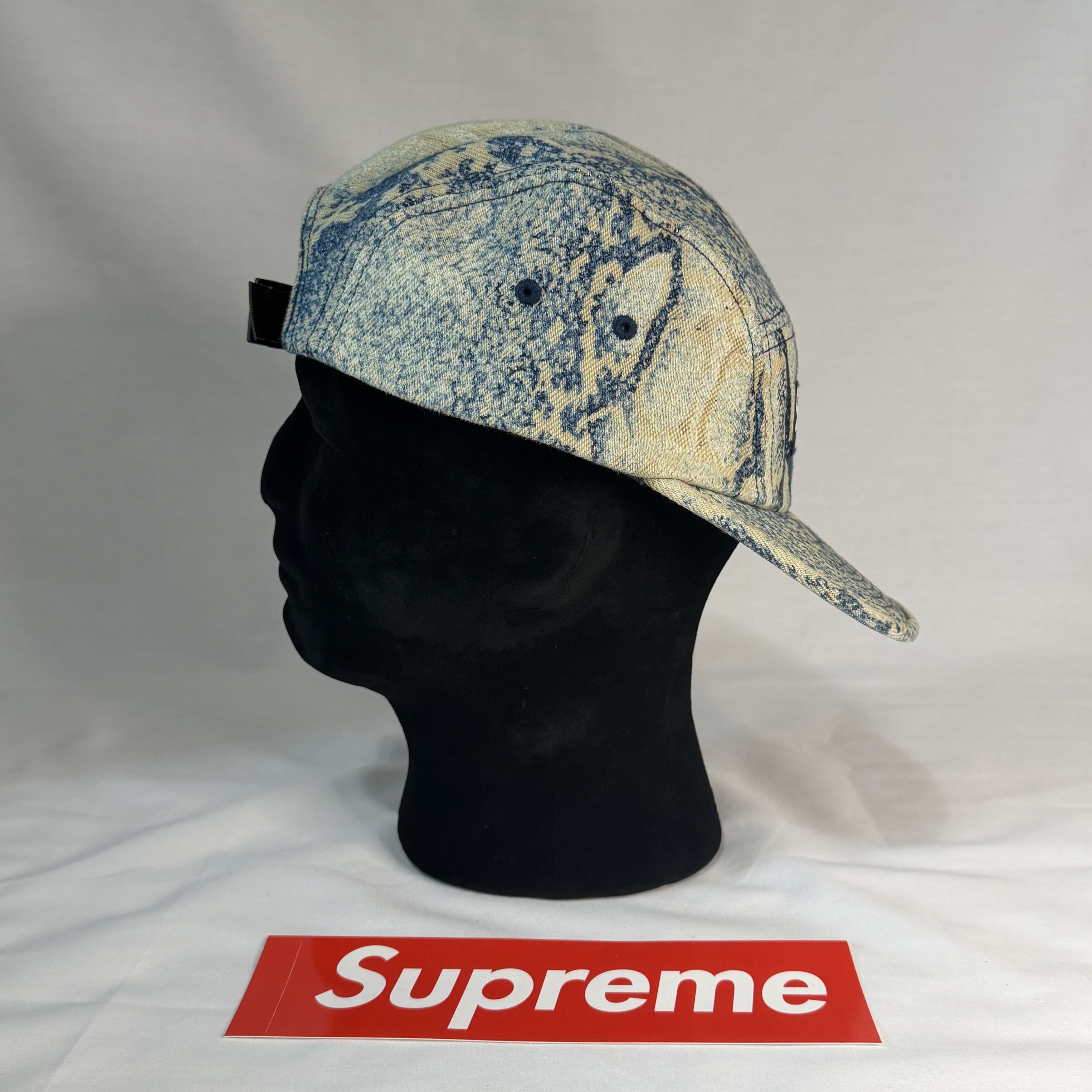 Supreme Denim Camp Cap Snake Color Way FW24 Size ONE SIZE - 2 Thumbnail