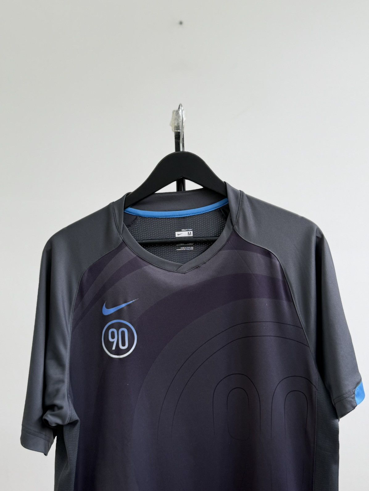 Nike Vintage 90s Nike Total 90 Drill Swag Y2K Style T-Shirt Size US M / EU 48-50 / 2 - 4 Thumbnail