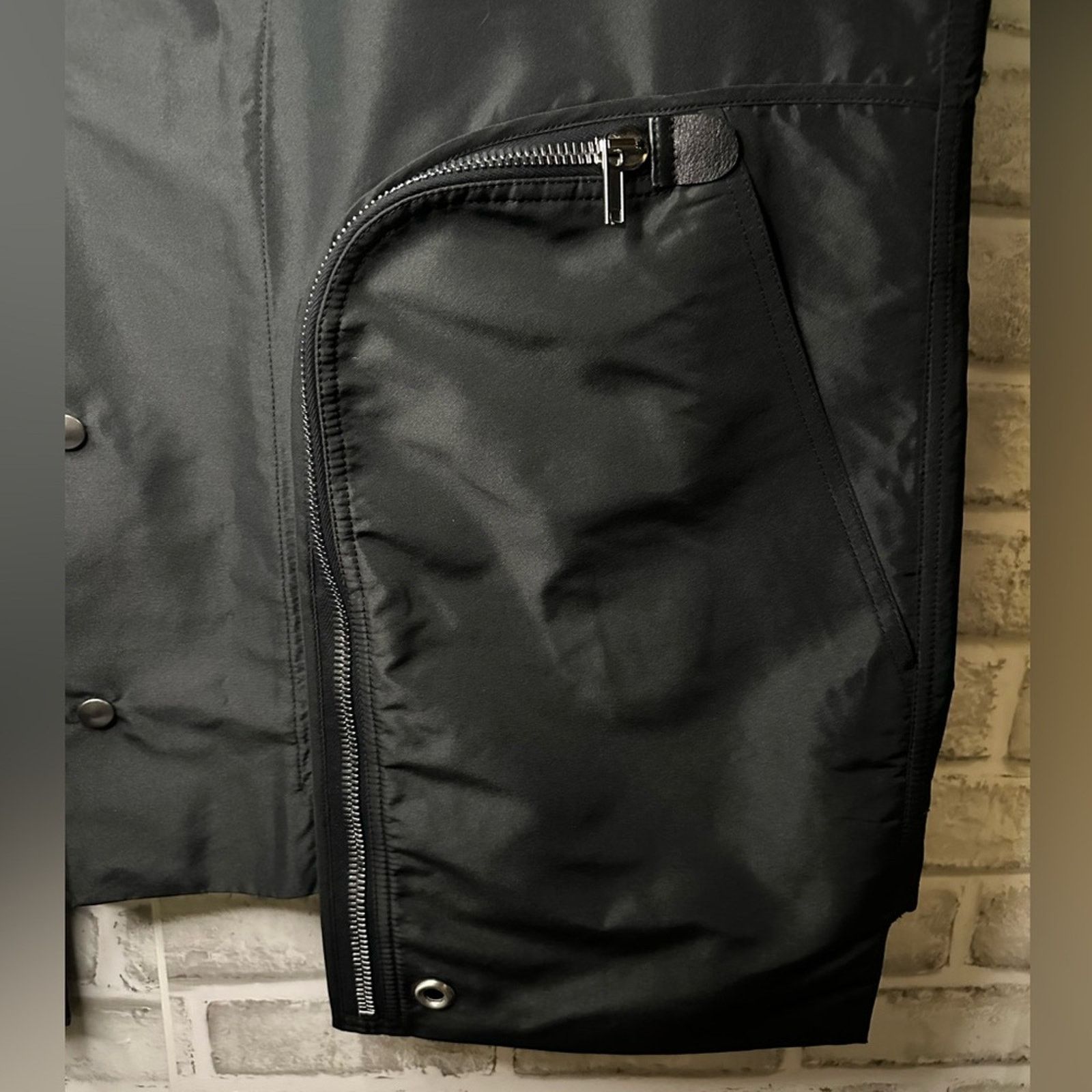 Rick Owens SS20 Tecuatl Bauhaus Jacket Black IT 50 Large Zipper Pockets Size US L / EU 52-54 / 3 - 9 Thumbnail