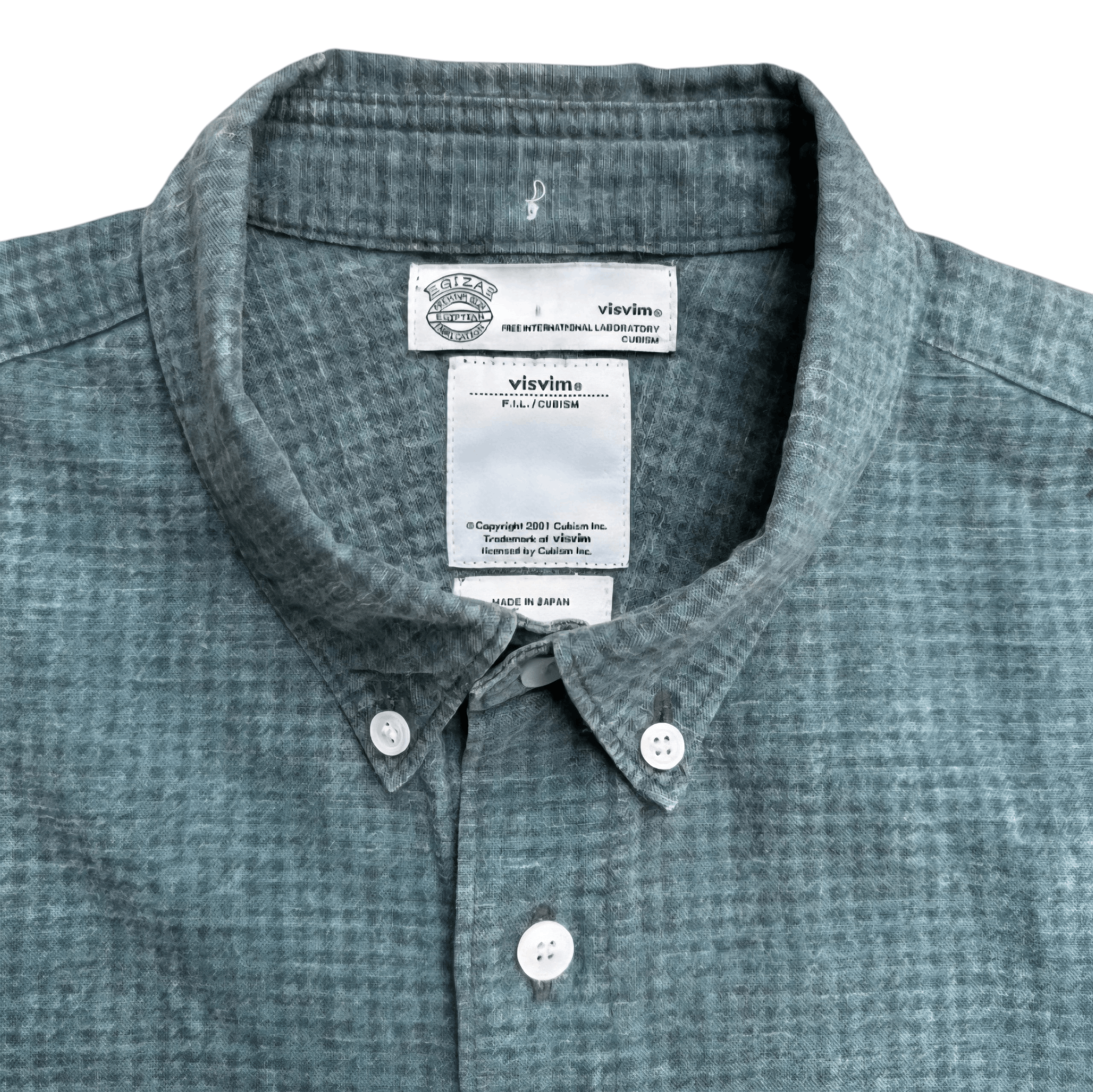Visvim Visvim 5 Nation Giza Long Shirt Size US S / EU 44-46 / 1 - 7 Thumbnail
