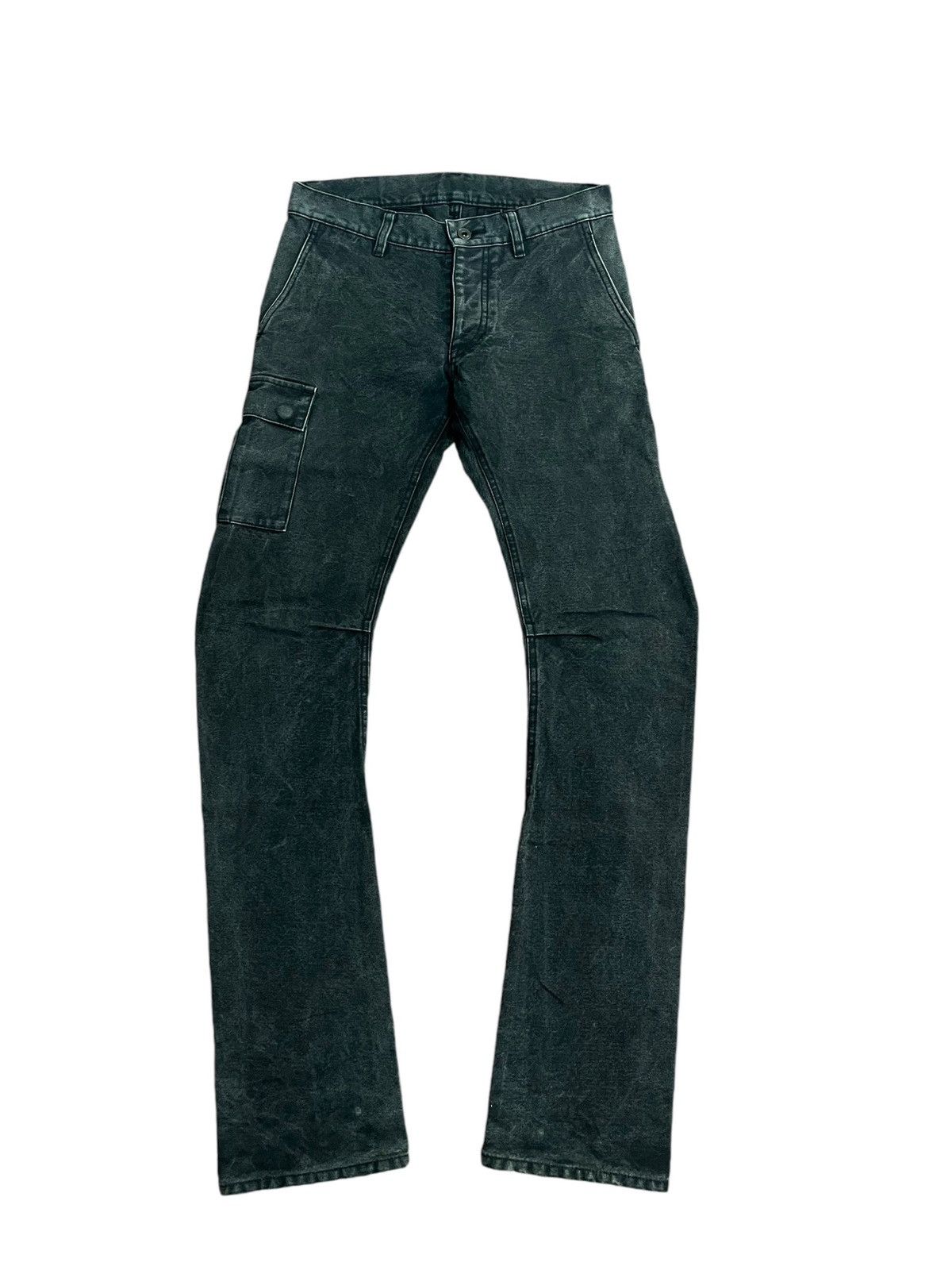 Attachment × Jean × Kazuyuki Kumagai Attachment Vintage Attachment Curved Jeans in size 32 x 32 inches Size US 32 / EU 48 - 2 Thumbnail