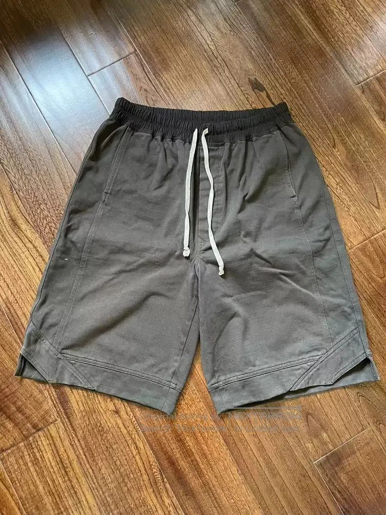 Rick Owens Owens coffee shorts for men..
