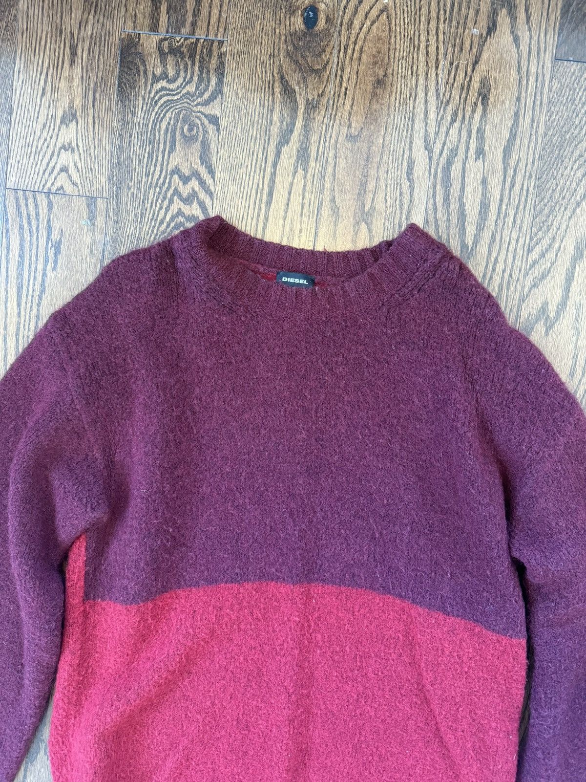 Diesel Red Diesel Wool Sweater Size US M / EU 48-50 / 2 - 3 Thumbnail