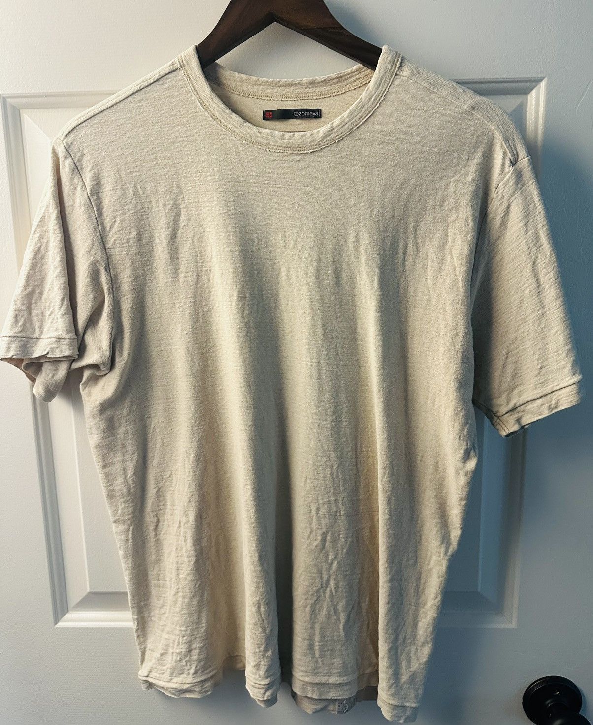 tezomeya Tezomeya Loop Wheeled Organic Cotton T-shirt - Made In Japan Size US M / EU 48-50 / 2 - 1 Thumbnail