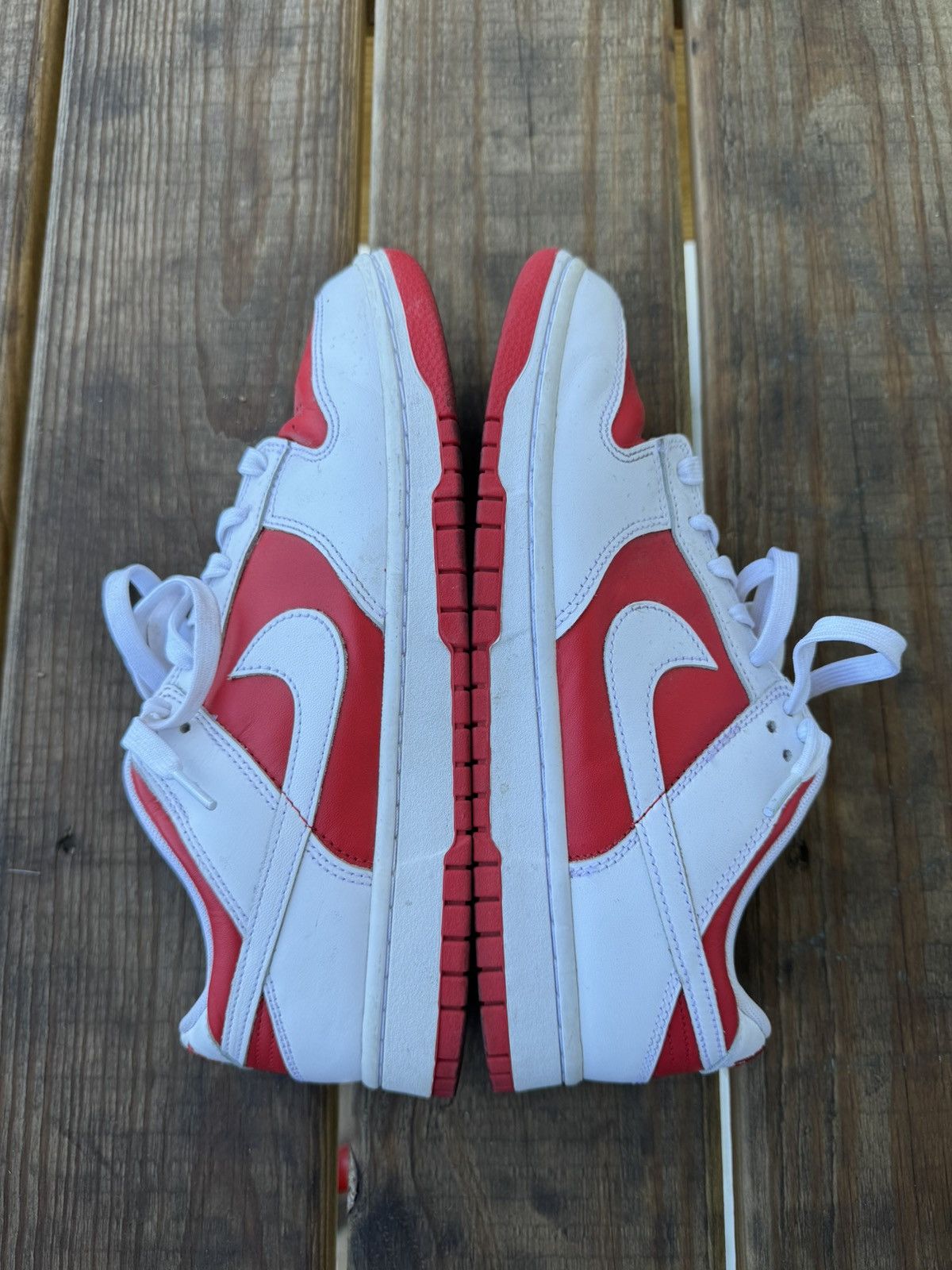 Nike Nike Dunk Low 'Championship Red' Size US 9 / EU 42 - 3 Thumbnail