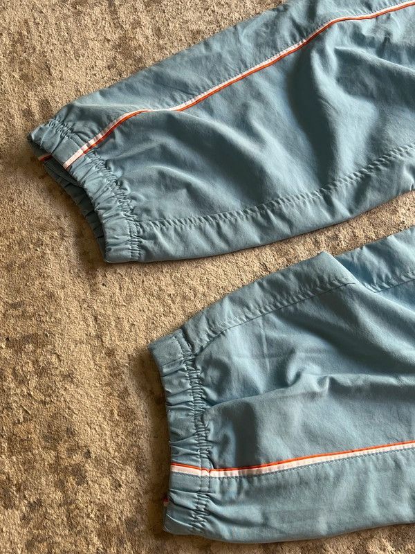 Nike OG Nike Sz M Baby Blue Track Pants Vintage 2004 Rare Baggy Size US 33 - 4 Thumbnail