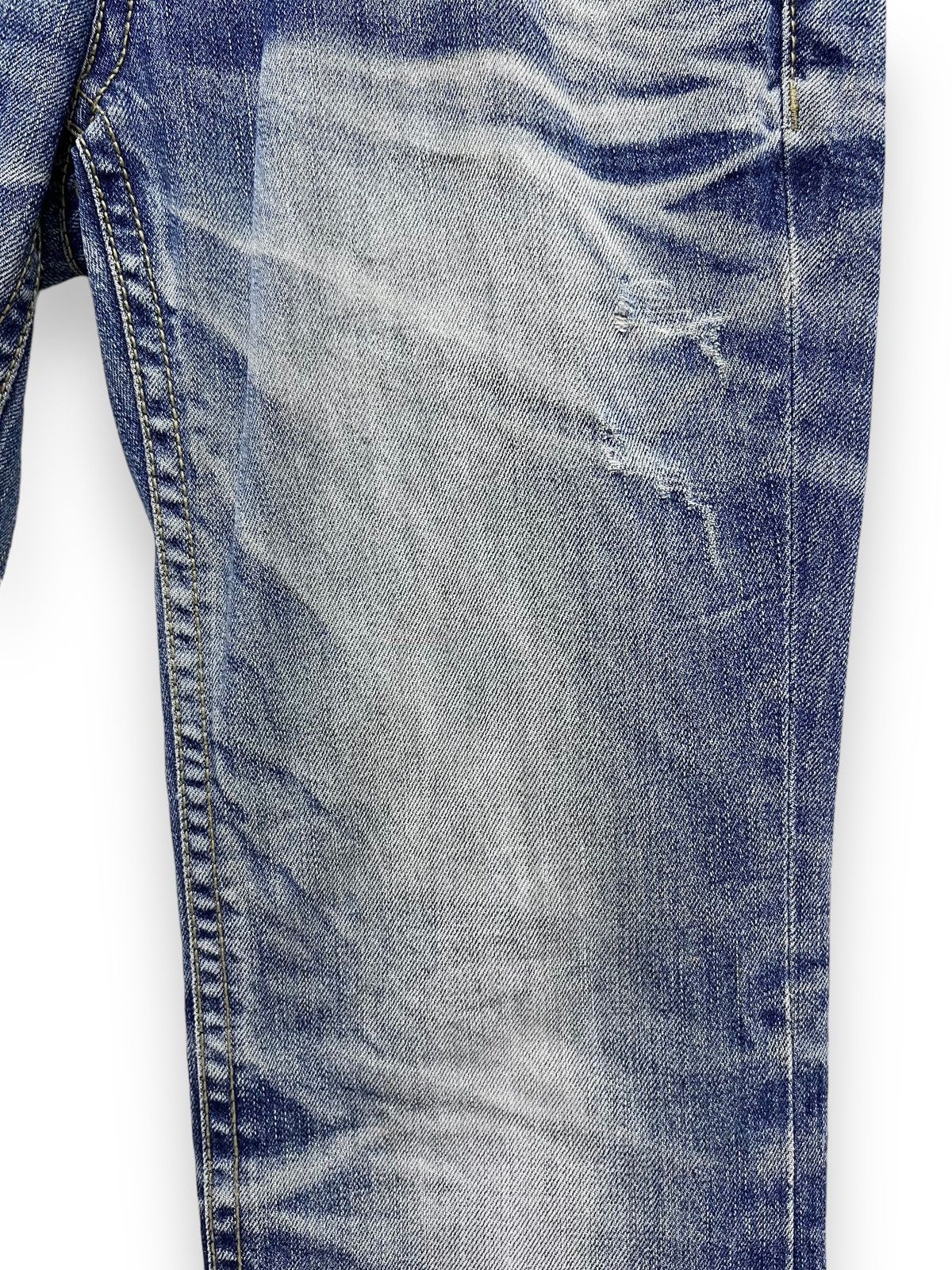 Siberia Hills RARE🔥LOLITA CHILDREN Embroidery Exotic Denim Acid Washed Size US 31 - 8 Thumbnail