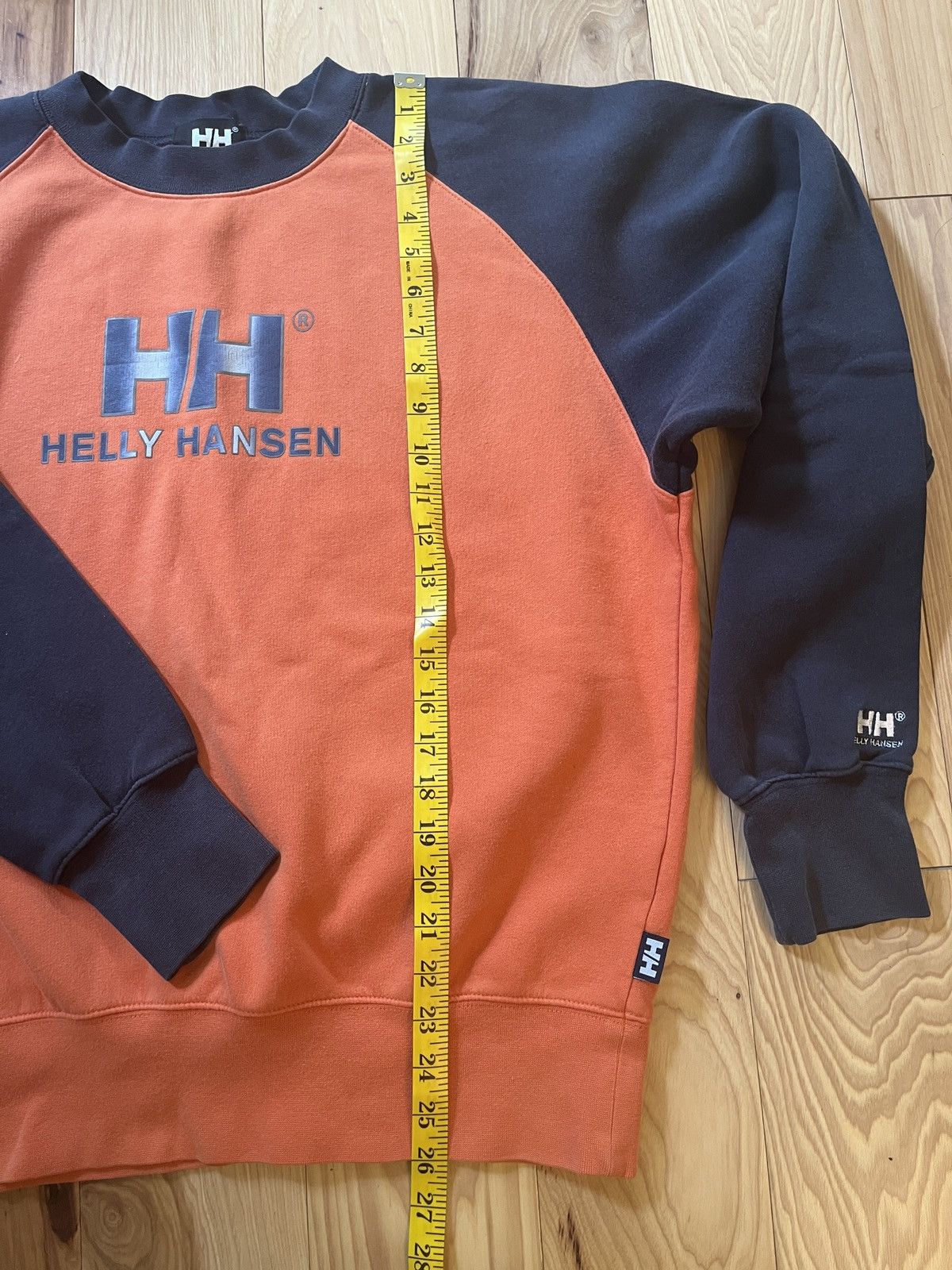 Helly Hansen Vintage navy blue and orange helly hansen sweatshirt Size US M / EU 48-50 / 2 - 3 Thumbnail