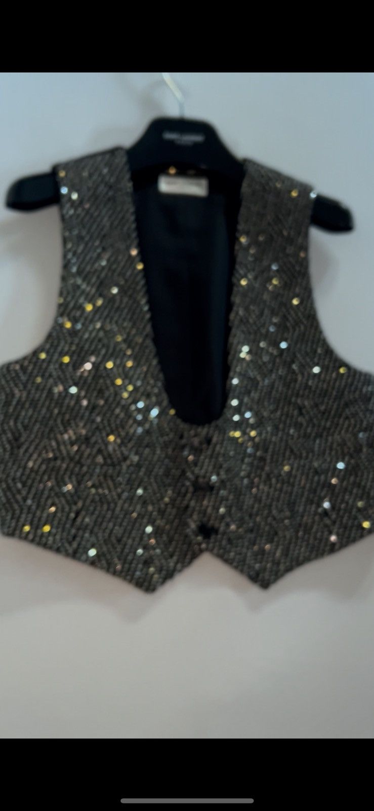 Saint Laurent Paris FW2016 Embellished Vest Size US S / EU 44-46 / 1 - 4 Thumbnail