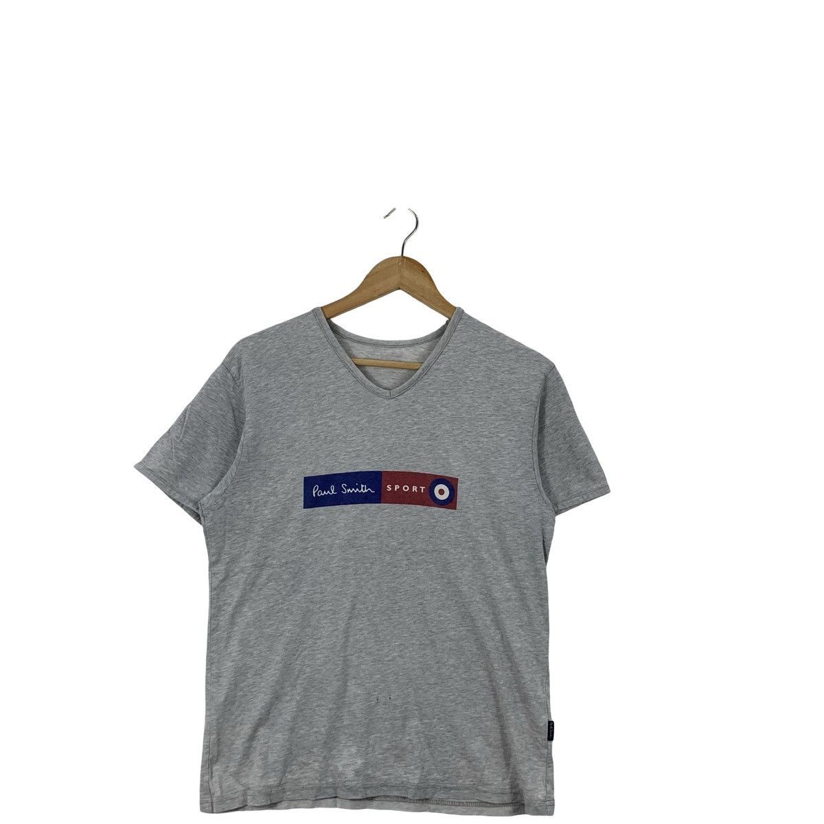Paul Smith Vintage PAUL SMITH Sport Minimalist Design V Neck Tee Shirt Size US S / EU 44-46 / 1 - 3 Thumbnail