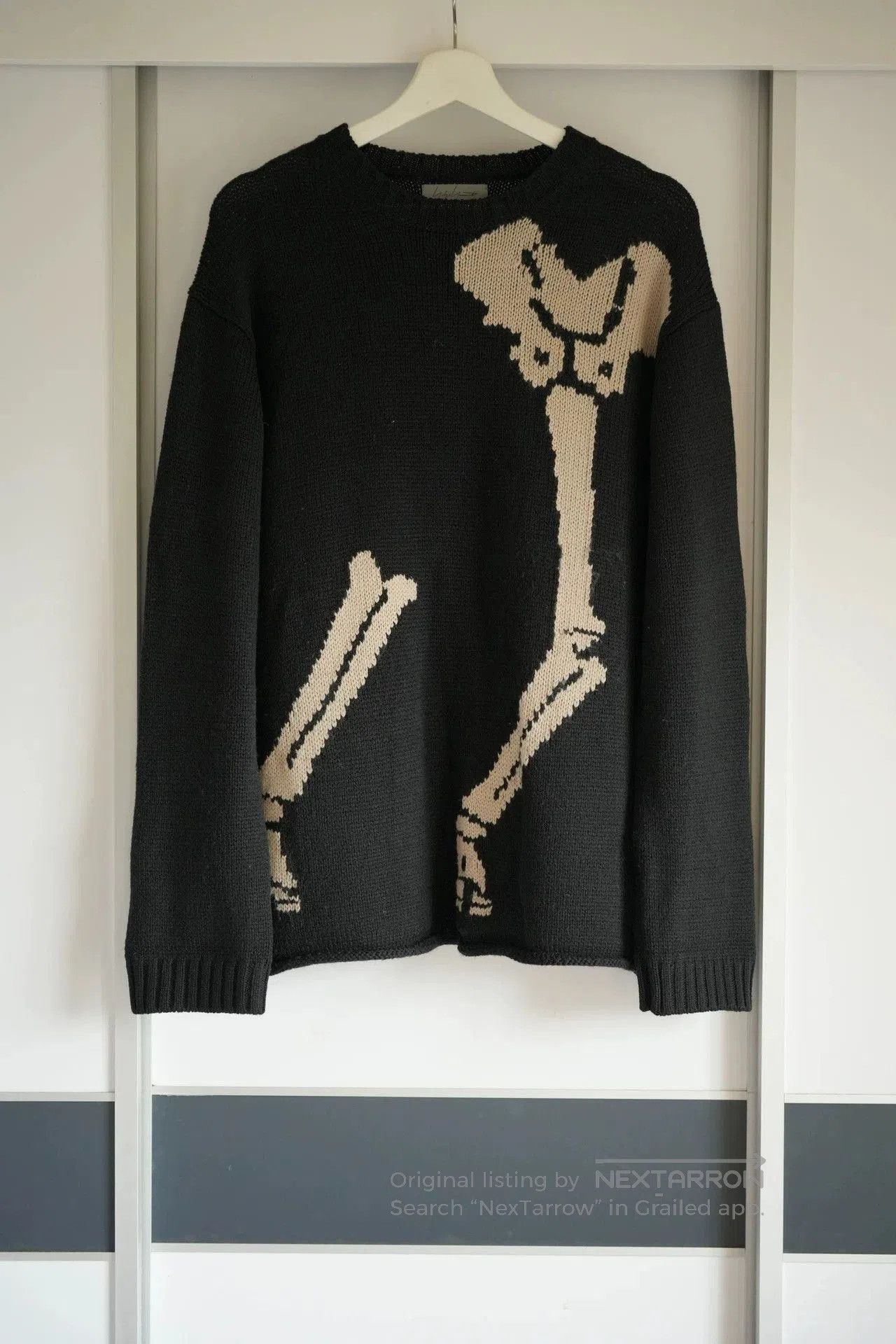 Yohji Yamamoto Yohji Yamamoto 22aw replica skeleton sweater. Size US L / EU 52-54 / 3 - 1 Thumbnail