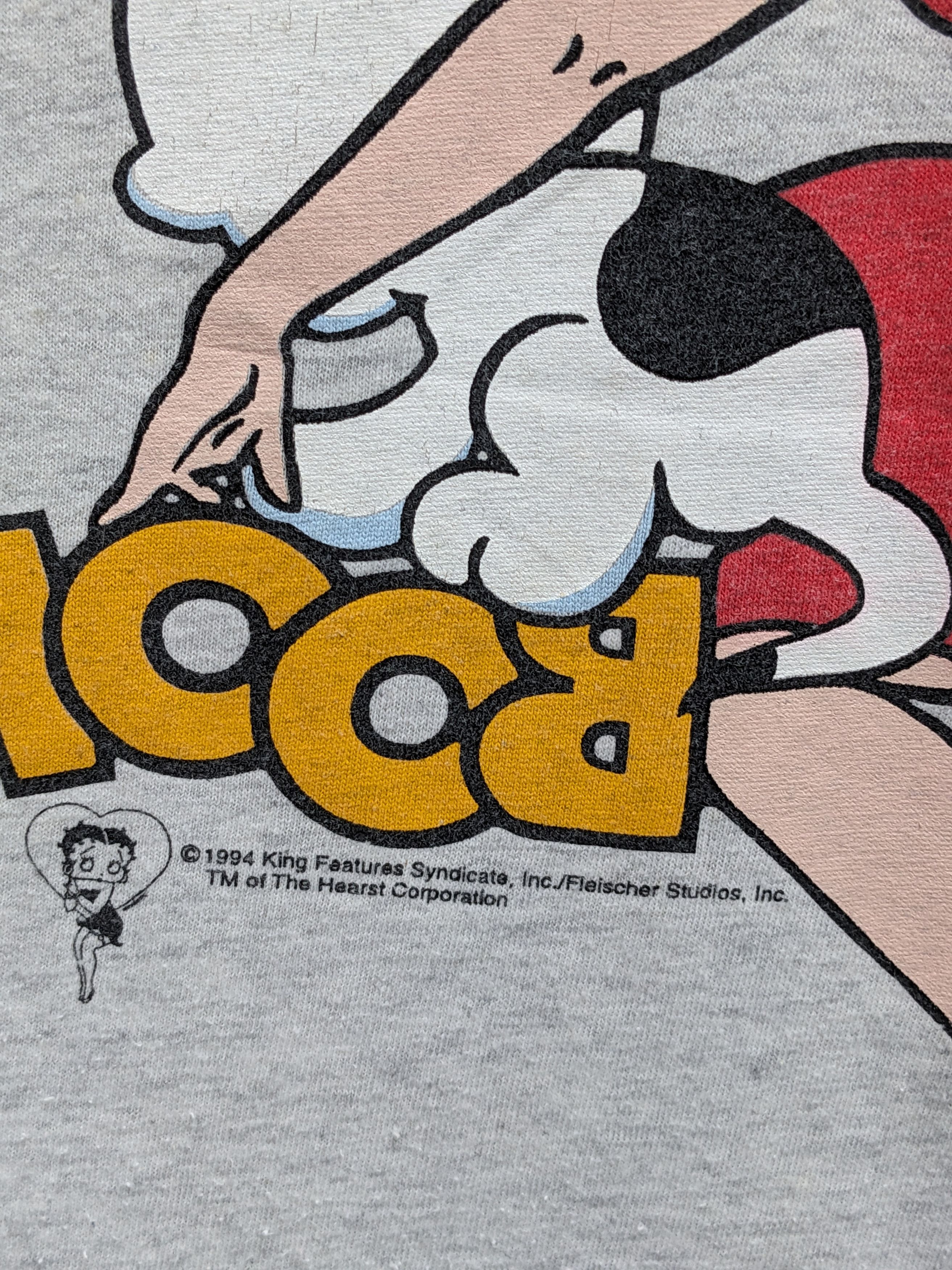 Cartoon Network × Vintage VINTAGE 1994 BETTY BOOP FRONT BACK PRINT Size US L / EU 52-54 / 3 - 7 Thumbnail