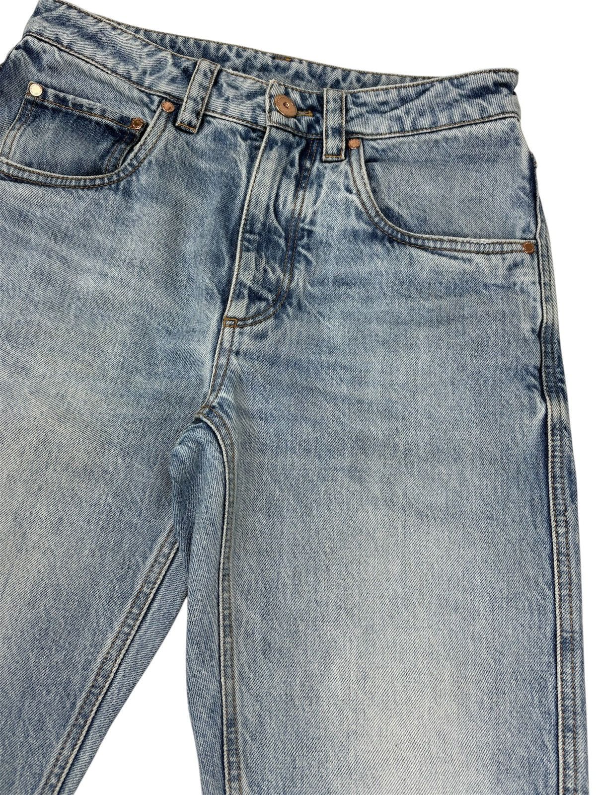 Brunello Cucinelli BRUNELLO CUCINELLI WOMEN STRAIGHT LEG DISTRESSED JEANS IT 38 Size 26" / US 2 / IT 38 - 3 Thumbnail