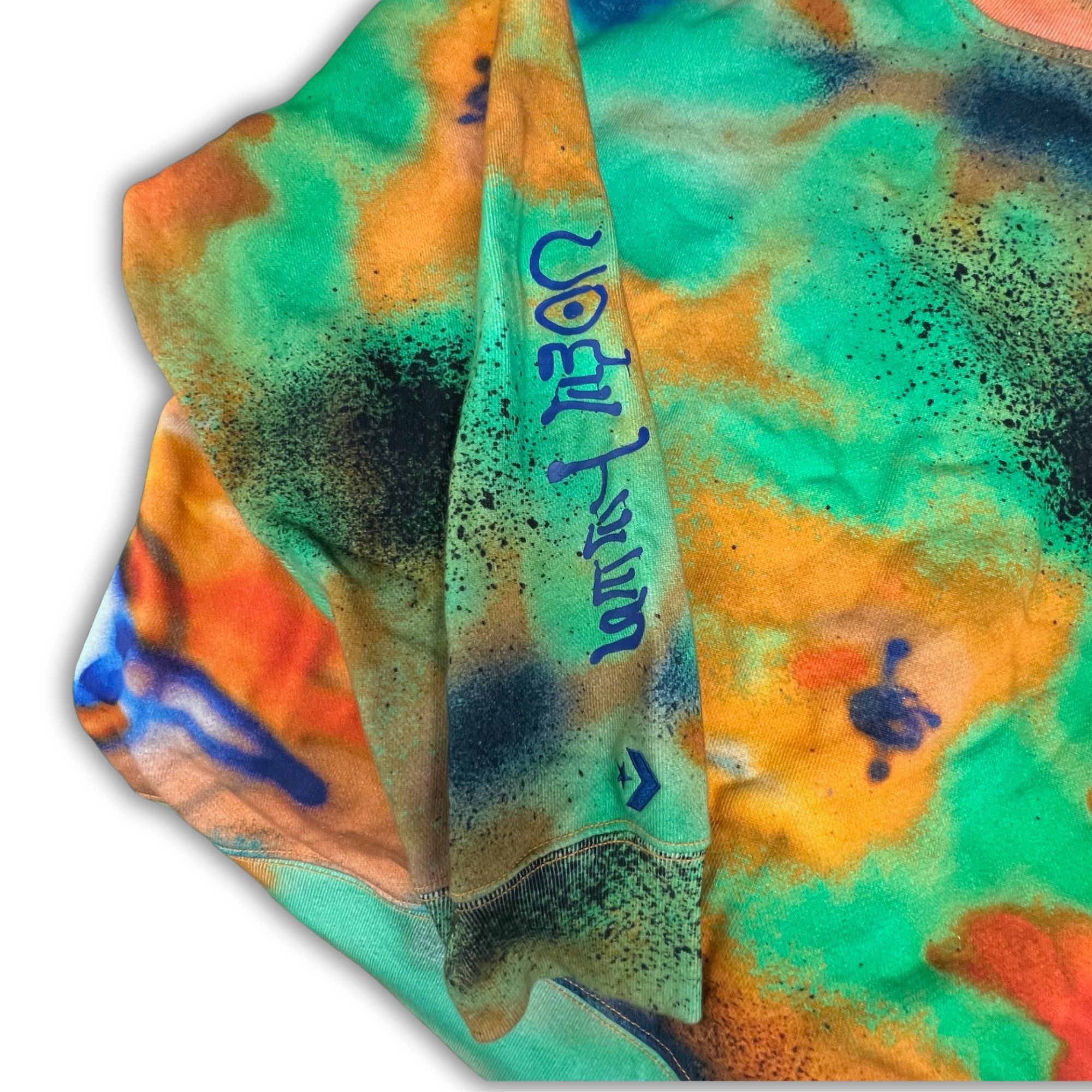 Converse Converse Shapes X Come Tees Fleece Crew Sweatshirt Multicolo Size M / US 6-8 / IT 42-44 - 6 Thumbnail