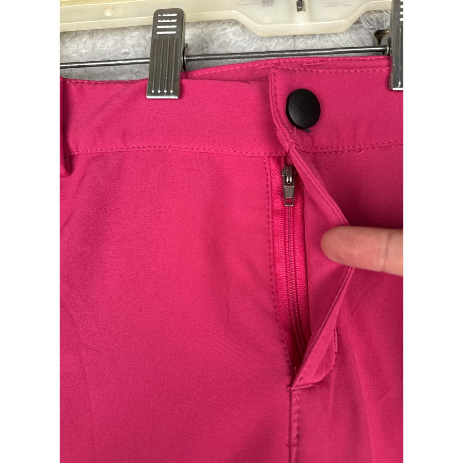 Pinko Outdoorsport Pants Womens Small Pink Hiking Softshell WEI-TEX Knee Reinforced Size 28" / US 6 / IT 42 - 5 Thumbnail