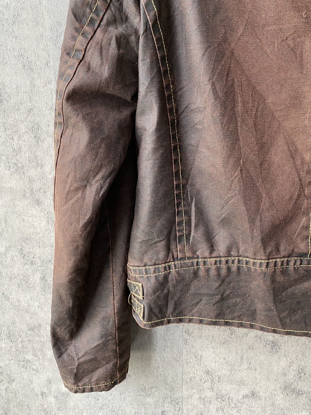 Japanese Brand Icom Japan By Ttu Waxed Biker Jacket Size US M / EU 48-50 / 2 - 11 Thumbnail