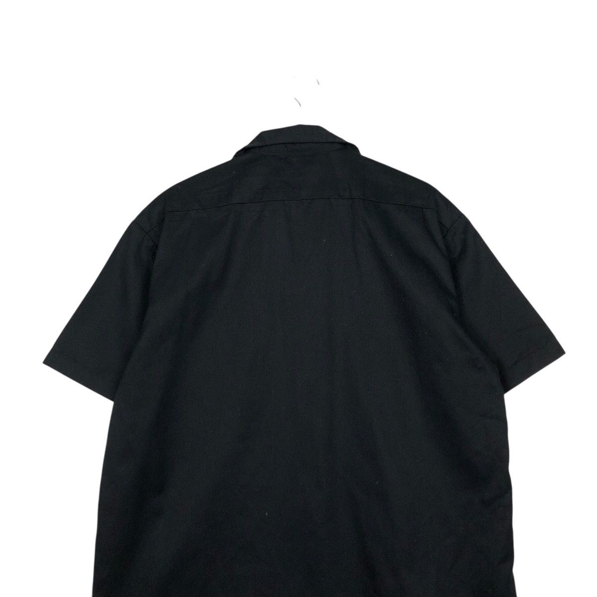 Japanese Brand 📌Rich Black Vintage Chore Work Shirt Bowling Shirt Dickies Size US L / EU 52-54 / 3 - 11 Thumbnail