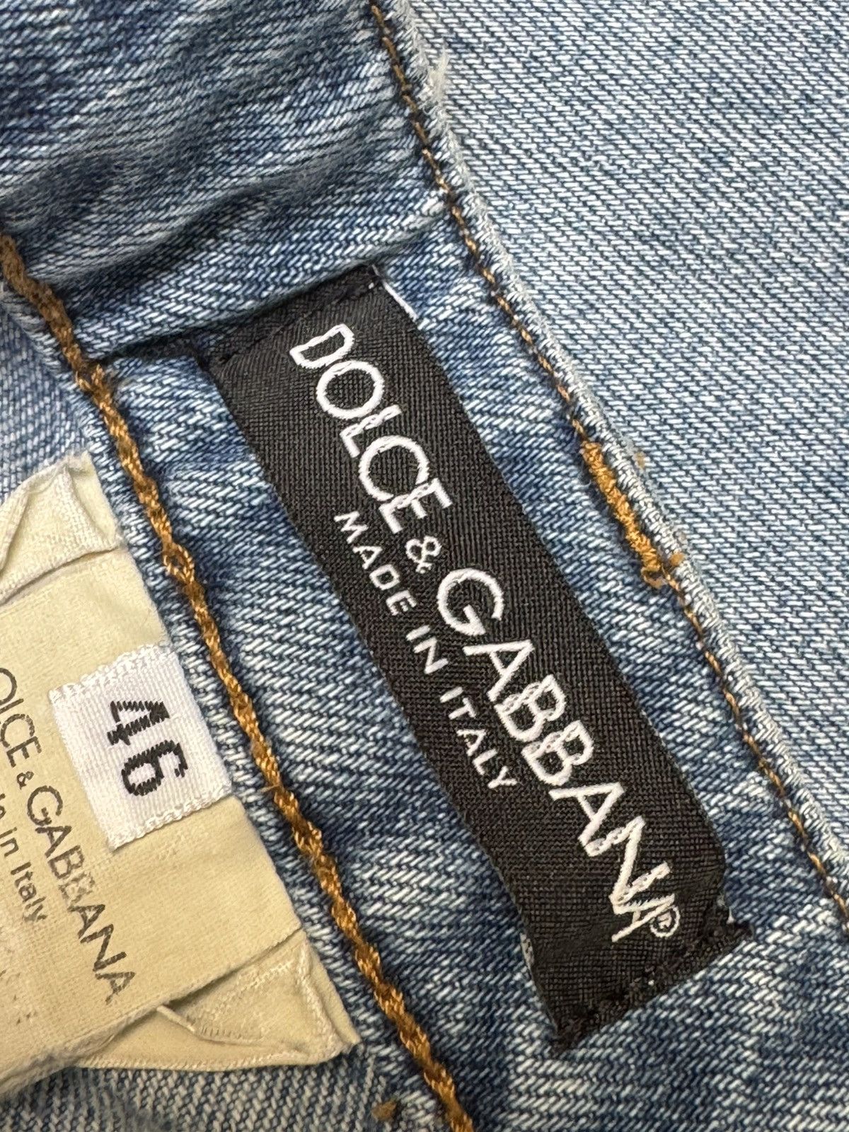 Dolce & Gabbana Dolce & Gabbana archive italy slim jeans 90s metal logo Size US 28 / EU 44 - 5 Thumbnail