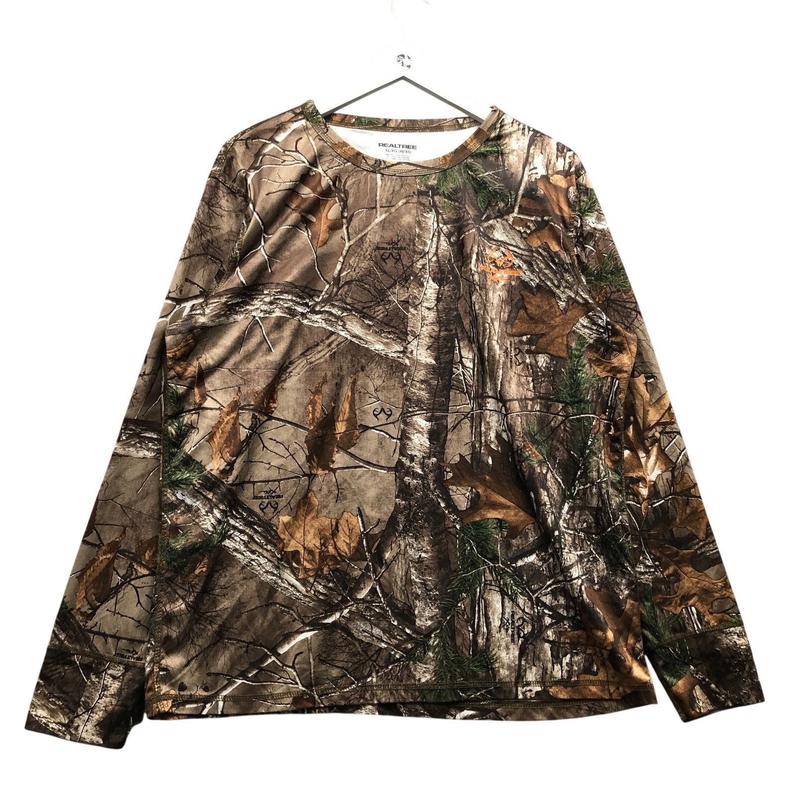 Realtree Realtree Camo Long Sleeve T-Shirt Mens XL Camouflage Size US XL / EU 56 / 4 - 1 Thumbnail