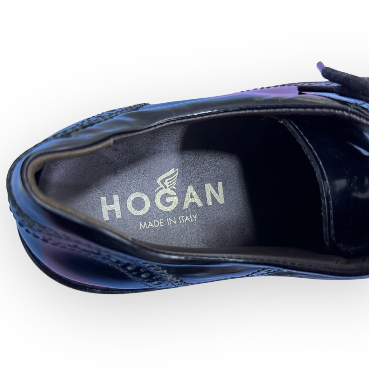 Hogan Hogan shoes black made in italy size it 6 1/2 - us 8 Size US 8 / EU 41 - 4 Thumbnail