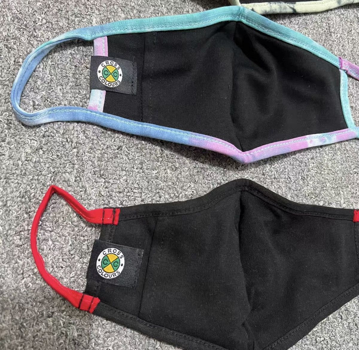 Cross Colours CROSS COLOURS Tie‑Dye Cotton Face Masks Size ONE SIZE - 6 Thumbnail