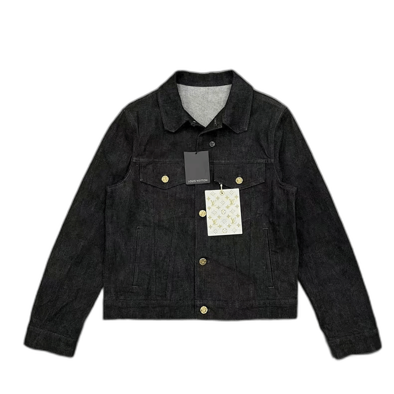 Louis Vuitton Louis Vuitton Denim Jacket with Logo Size US M / EU 48-50 / 2 - 1 Thumbnail