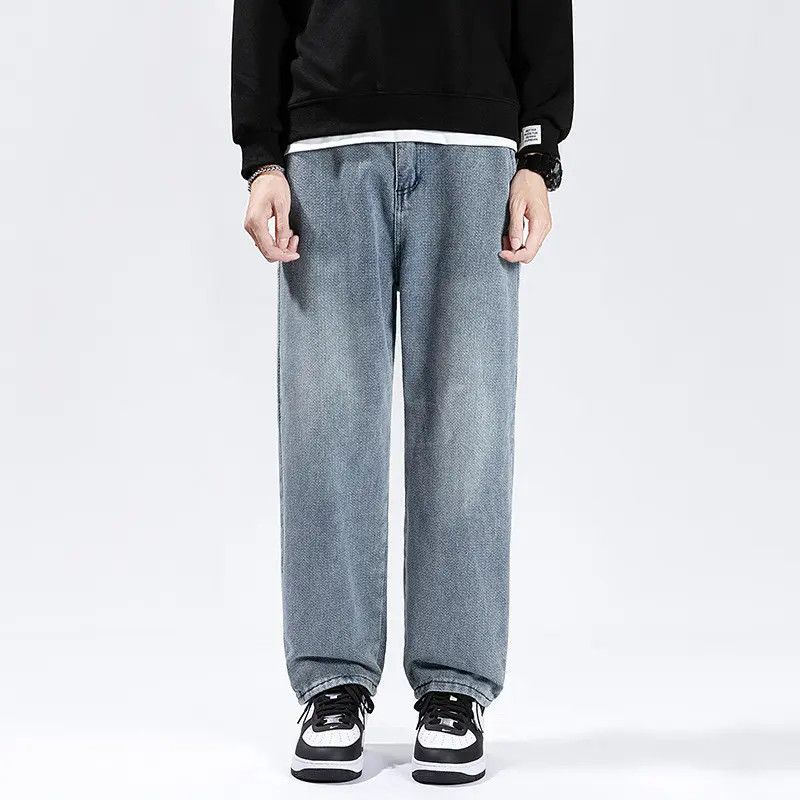 Japanese Brand × Jean Retro loose high street wide leg jeans Size US 32 / EU 48 - 6 Thumbnail