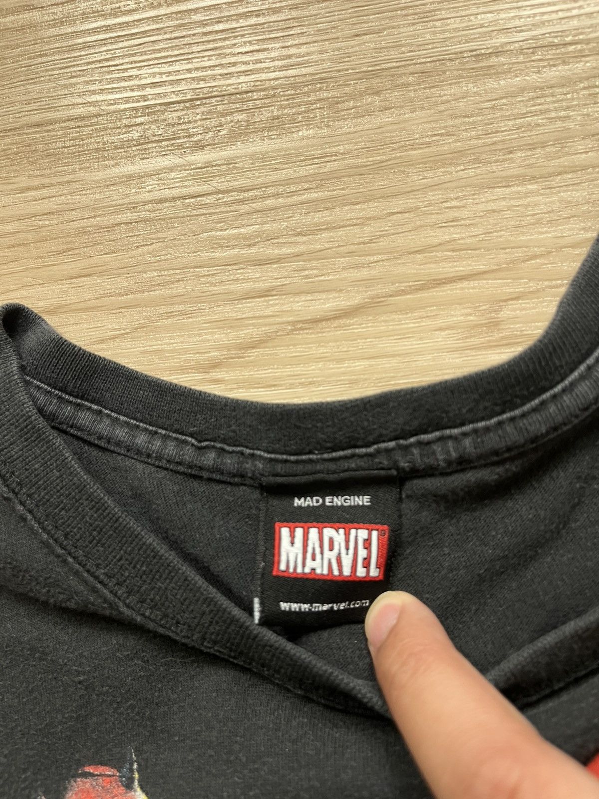 Mad Engine × Marvel Comics × Vintage Vintage Marvel Mad Engine Superheroes & Villains Collage Tee Size US S / EU 44-46 / 1 - 3 Thumbnail