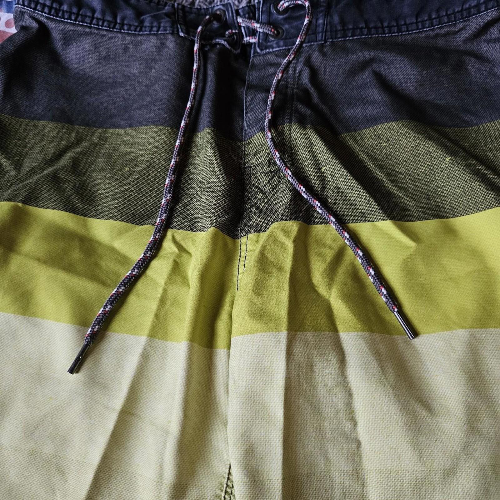 Rip Curl Rip Curl Men's Grey and Yellow Swim Trunks Size US 32 / EU 48 - 2 Thumbnail