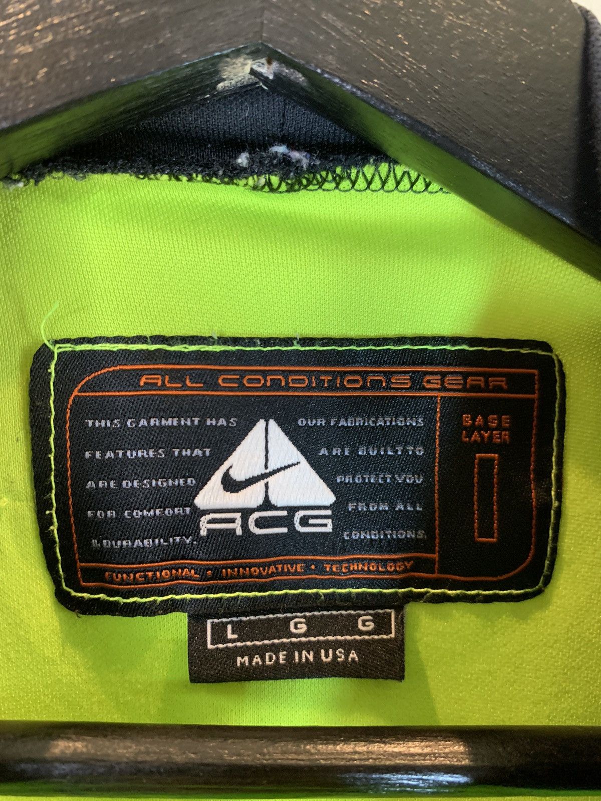 Nike × Nike ACG × Vintage *RARE* Vintage Nike ACG Dri-Fit Long Sleeve Jersey Shirt - L Size US L / EU 52-54 / 3 - 7 Thumbnail