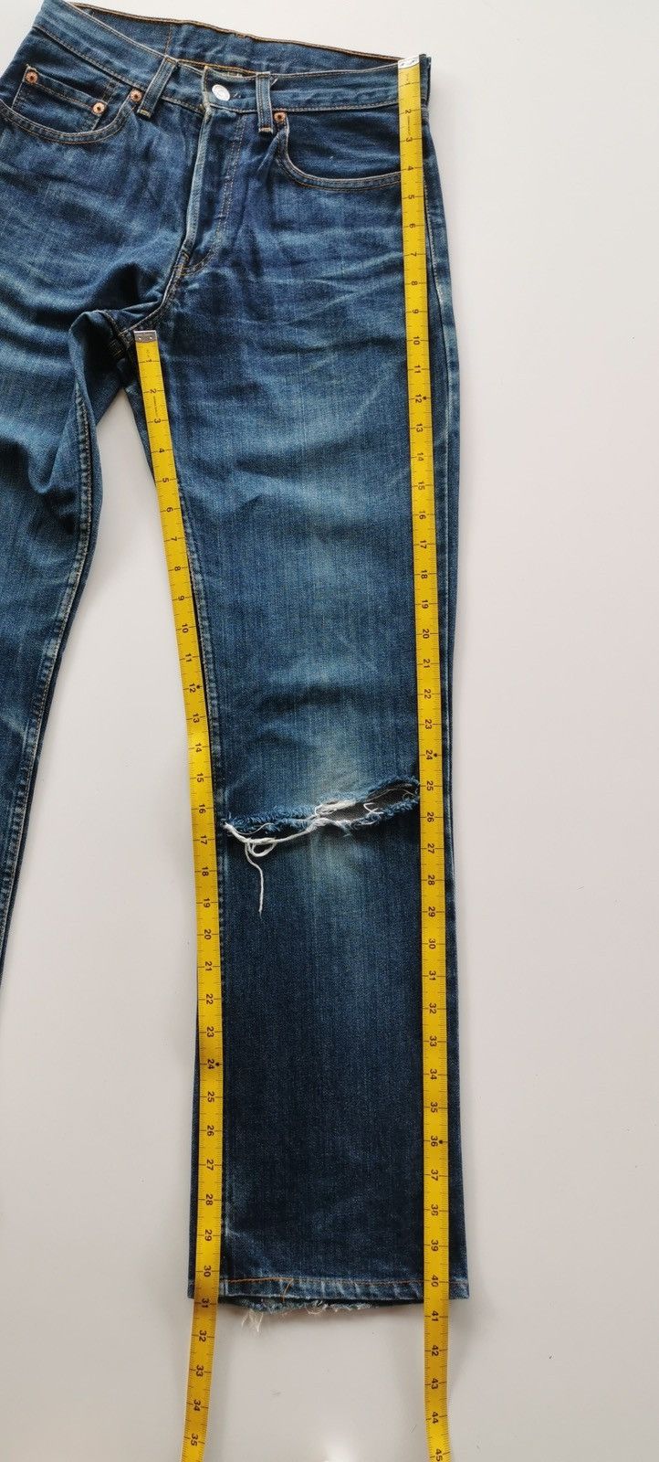Levi's Levis 558 Flared Denim Jeans Size US 27 - 14 Thumbnail