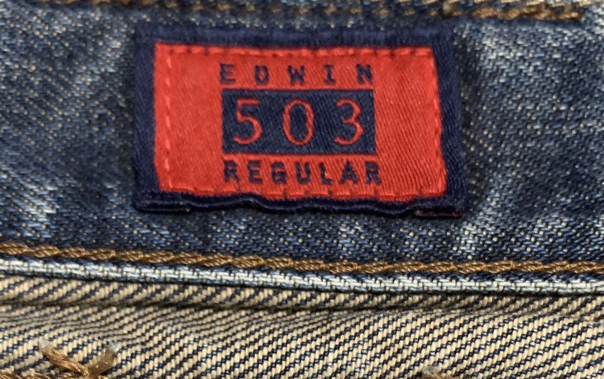Edwin Vintage Edwin 503 Regular Jeans Size US 32 / EU 48 - 10 Thumbnail