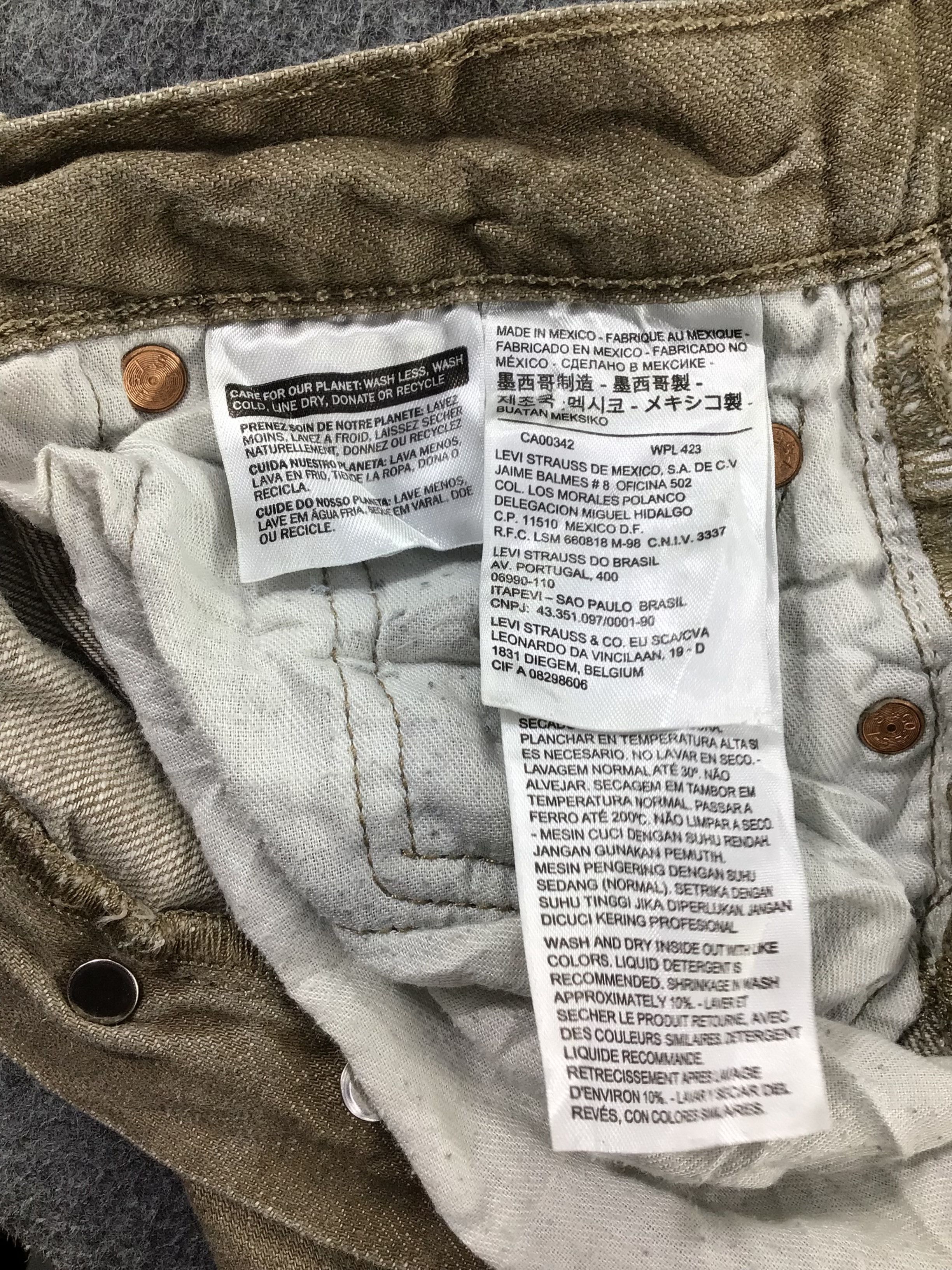 Levi's Vintage Levis 501 Jeans -J861 Size US 29 - 9 Thumbnail