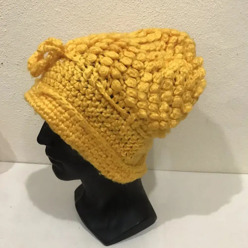 Japanese Brand × Vintage Japanese Brand Knit Beanie Hat Size ONE SIZE - 2 Thumbnail